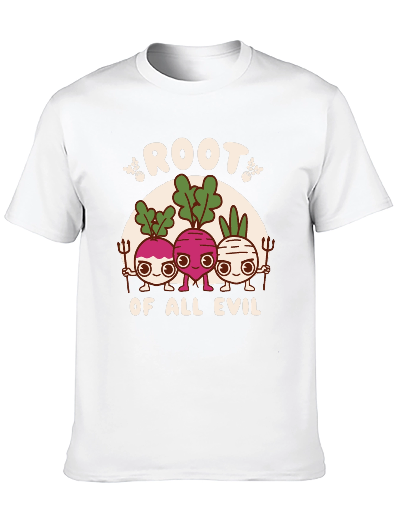 Root of All Evil Funny Graphic T-Shirt