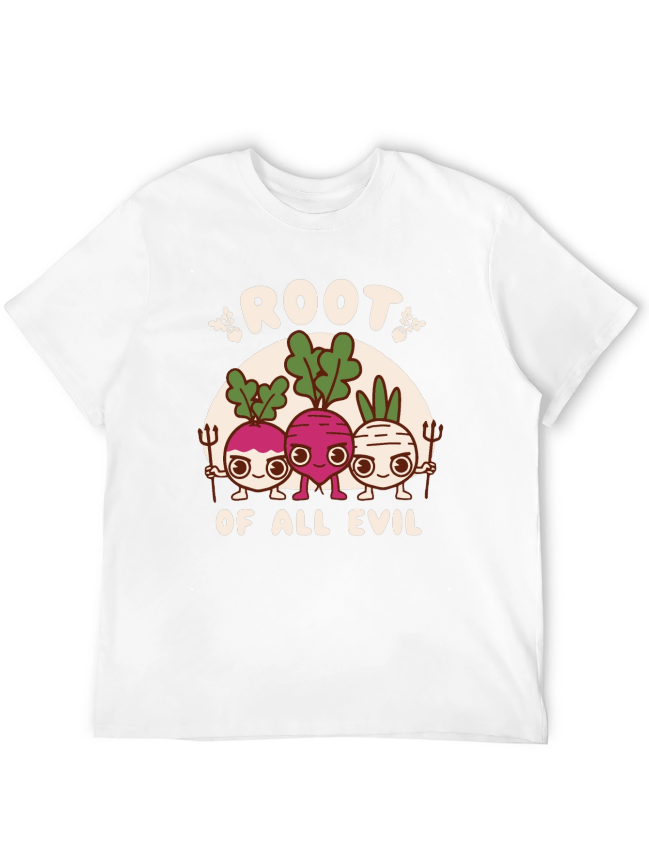 Root of All Evil Funny Graphic T-Shirt