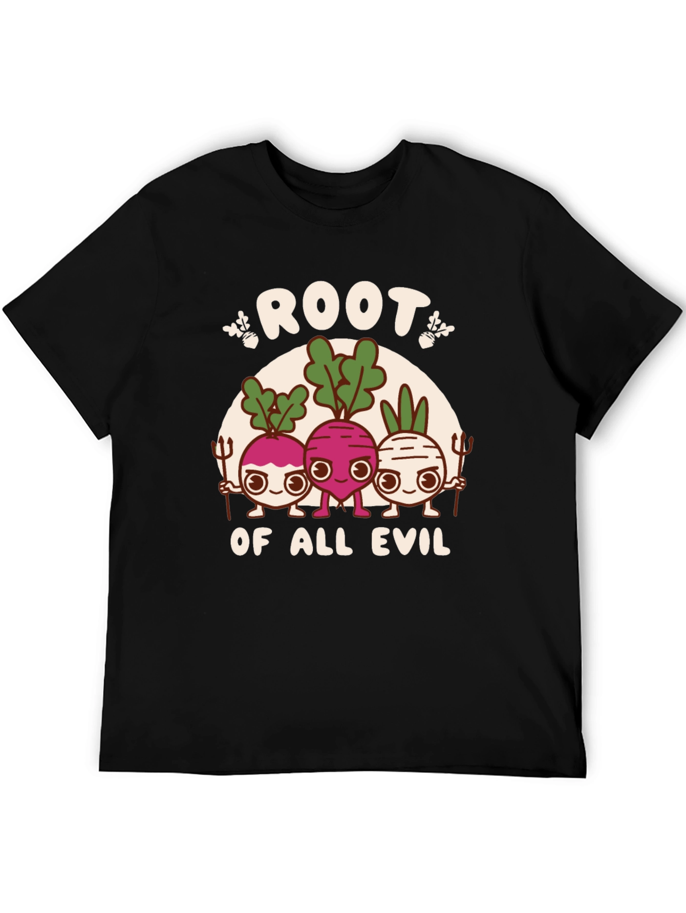Root of All Evil Funny Graphic T-Shirt