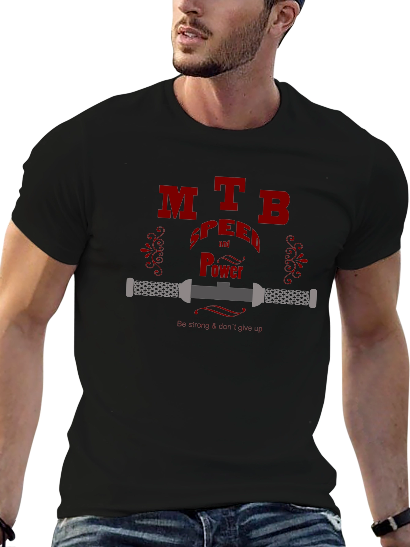 MTB Speed & Power Graphic Tee