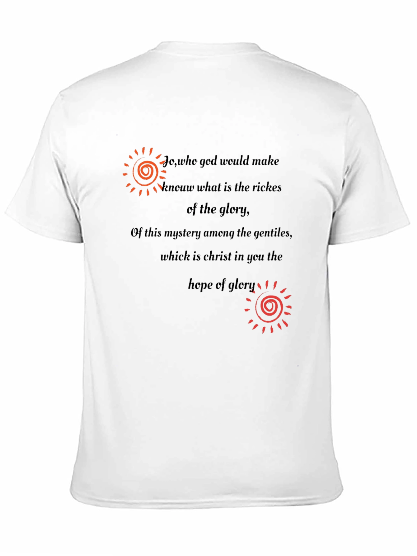 Christian Hope of Glory Graphic Tee