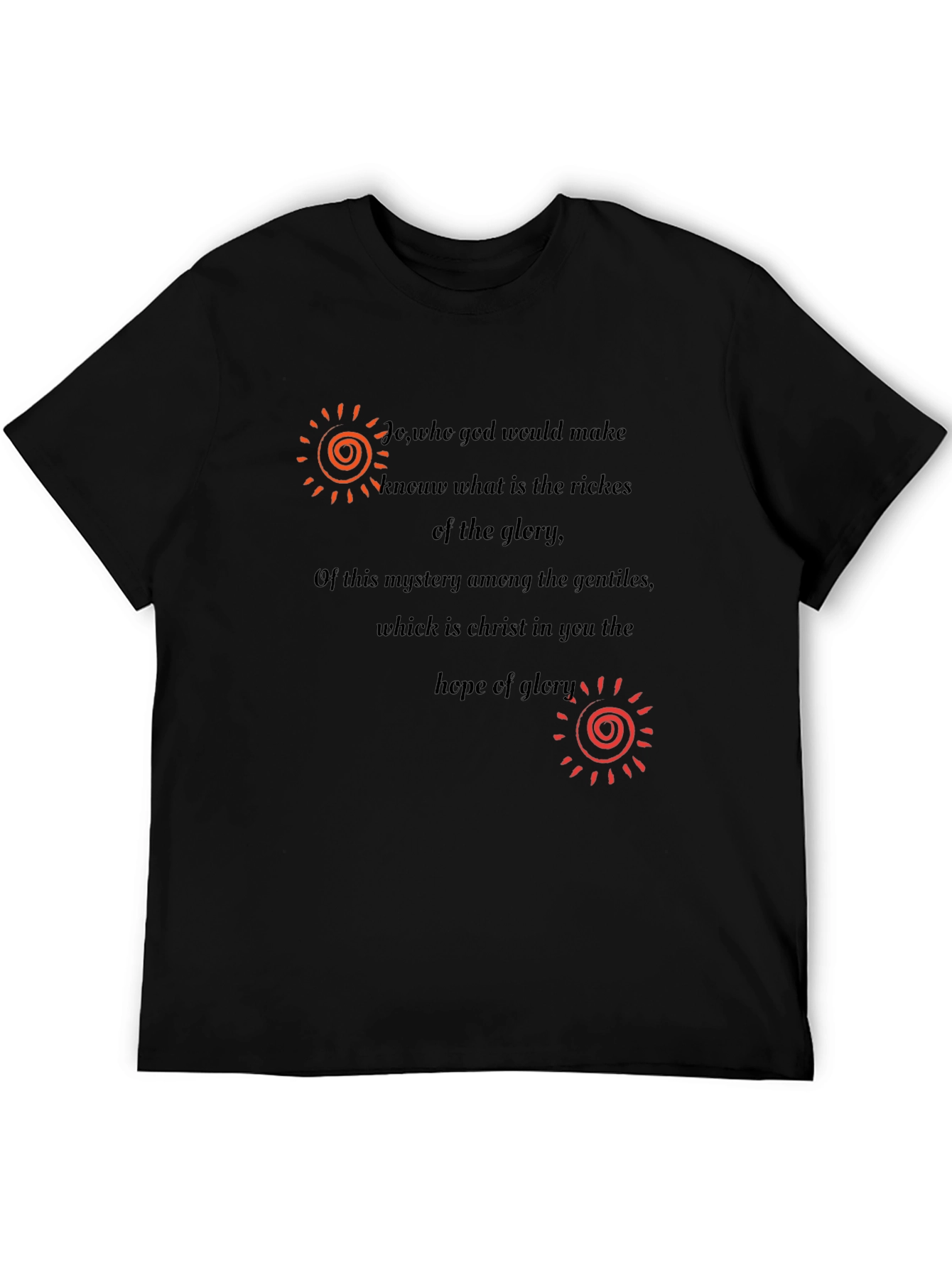 Christian Hope of Glory Graphic Tee