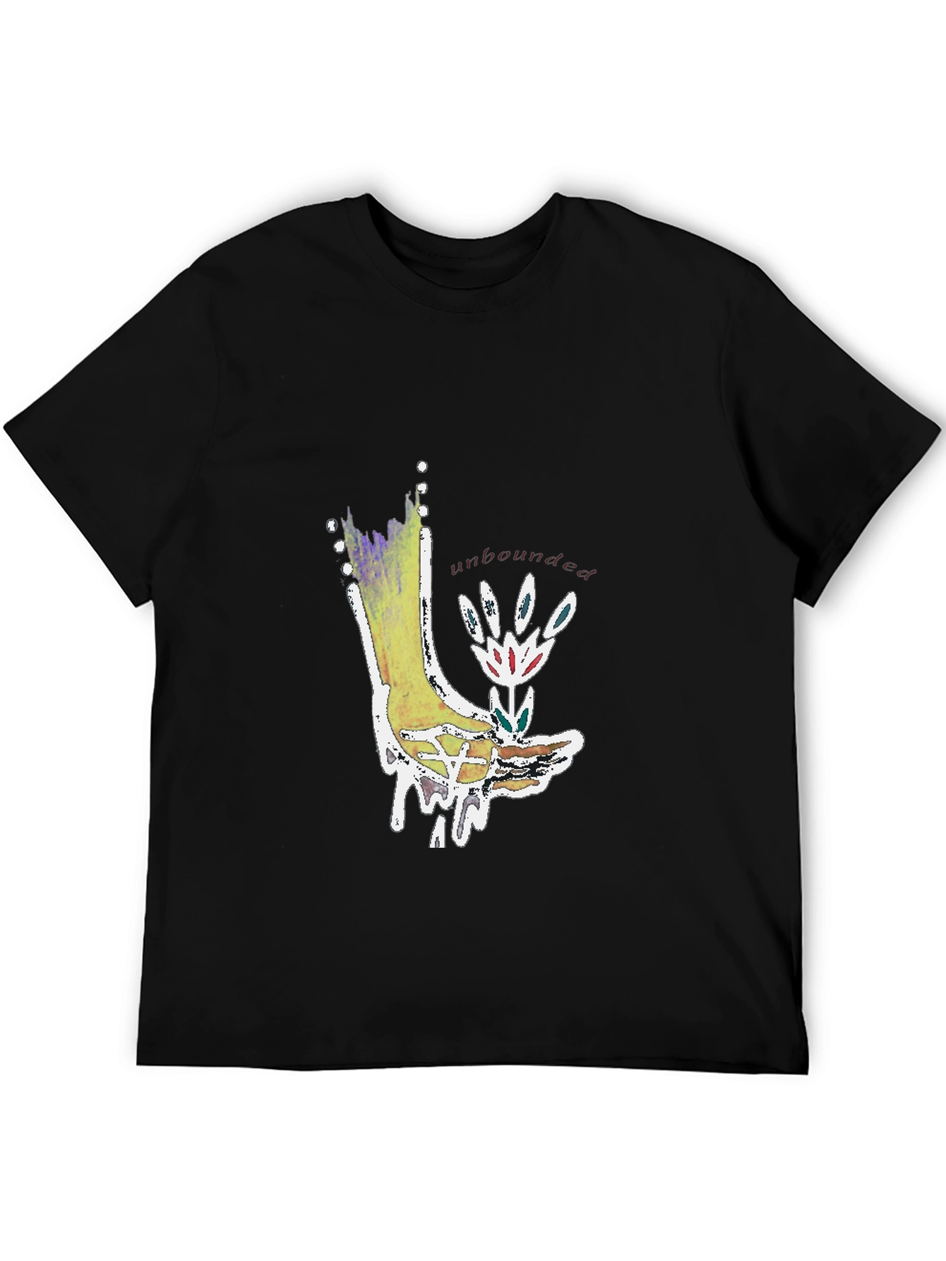 Unbounded Graphic Tee - Unique Artistic Design