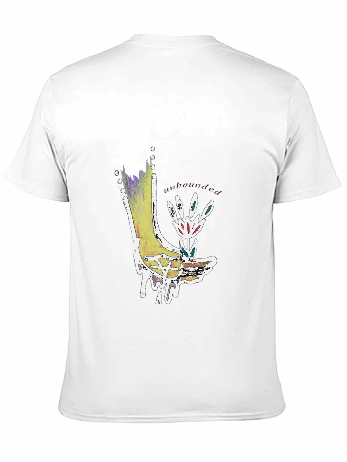 Unbounded Graphic Tee - Unique Artistic Design