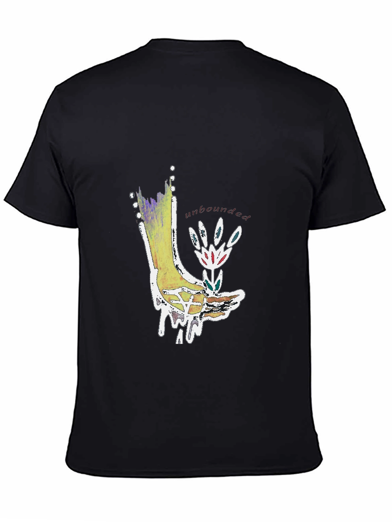 Unbounded Graphic Tee - Unique Artistic Design