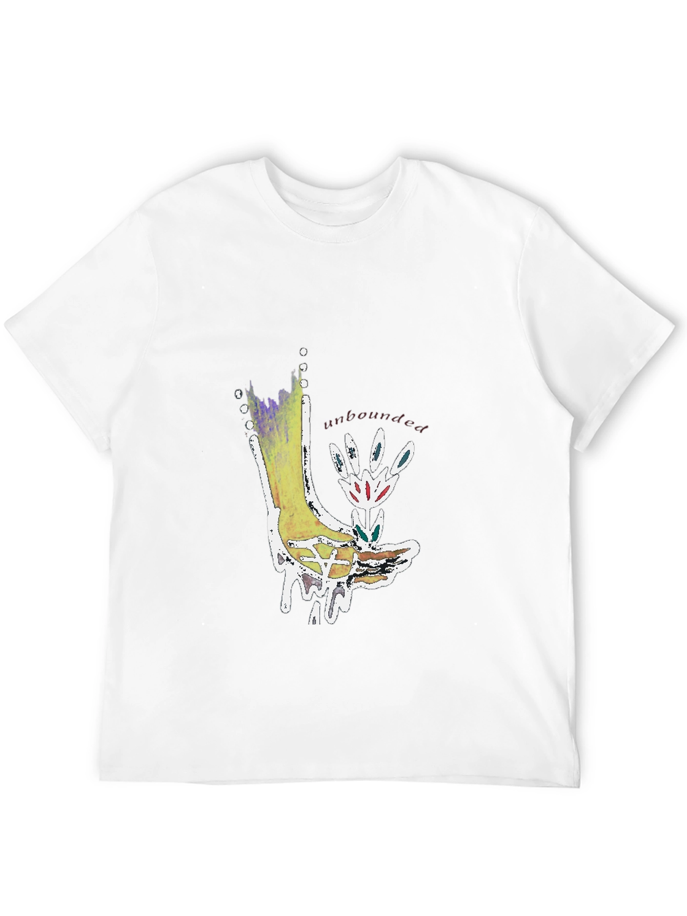 Unbounded Graphic Tee - Unique Artistic Design