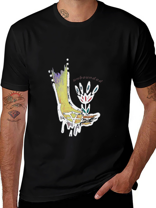 Unbounded Graphic Tee - Unique Artistic Design