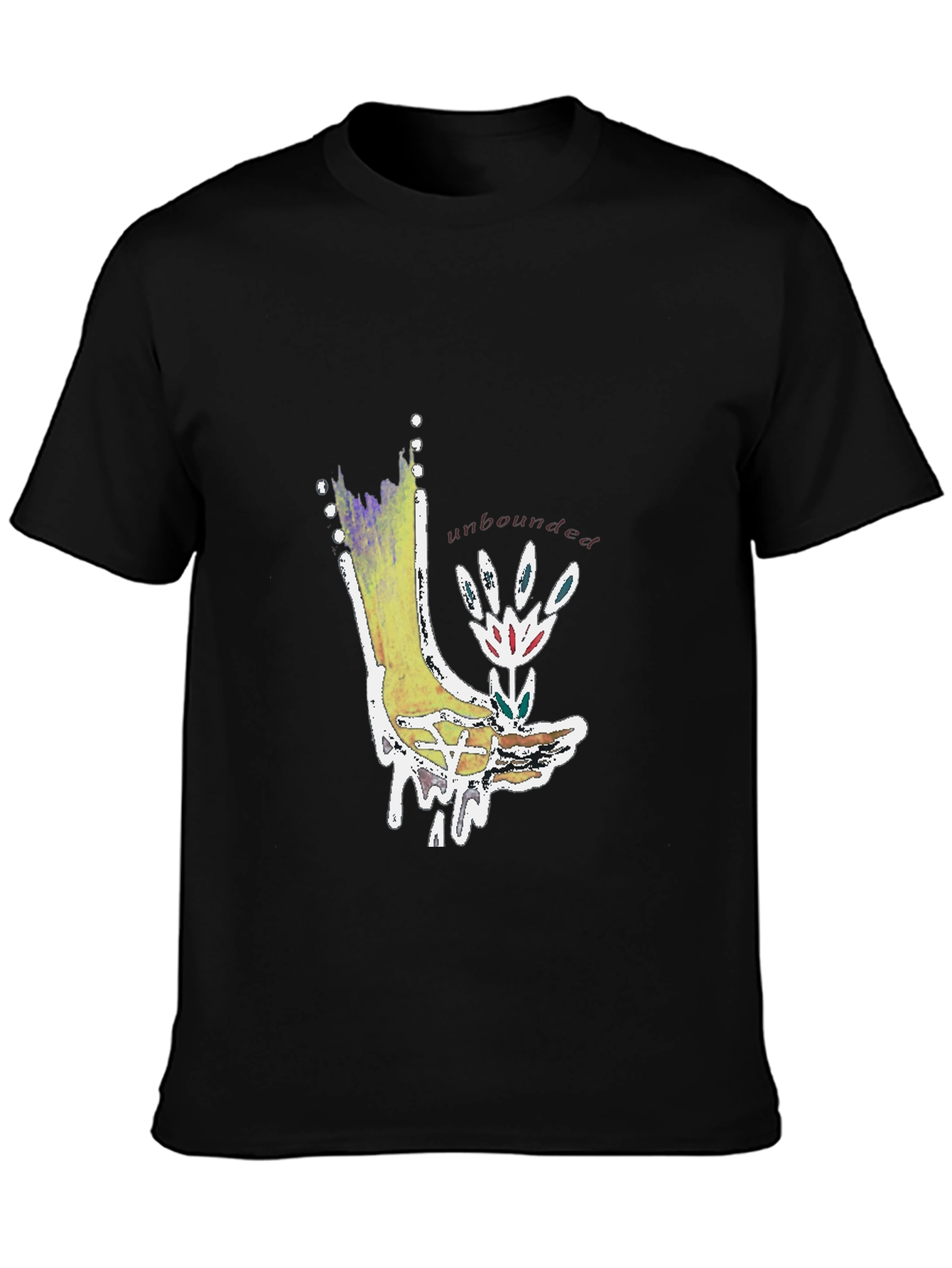 Unbounded Graphic Tee - Unique Artistic Design
