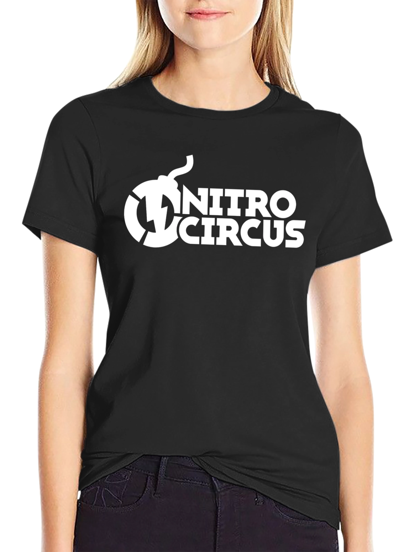 Nitro Circus Black Graphic Tee Shirt