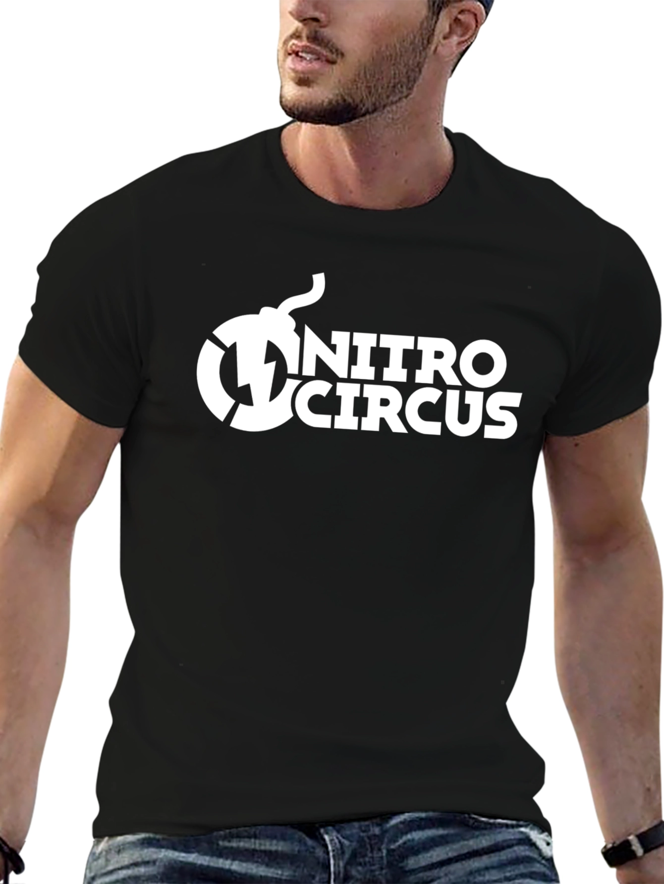Nitro Circus Black Graphic Tee Shirt