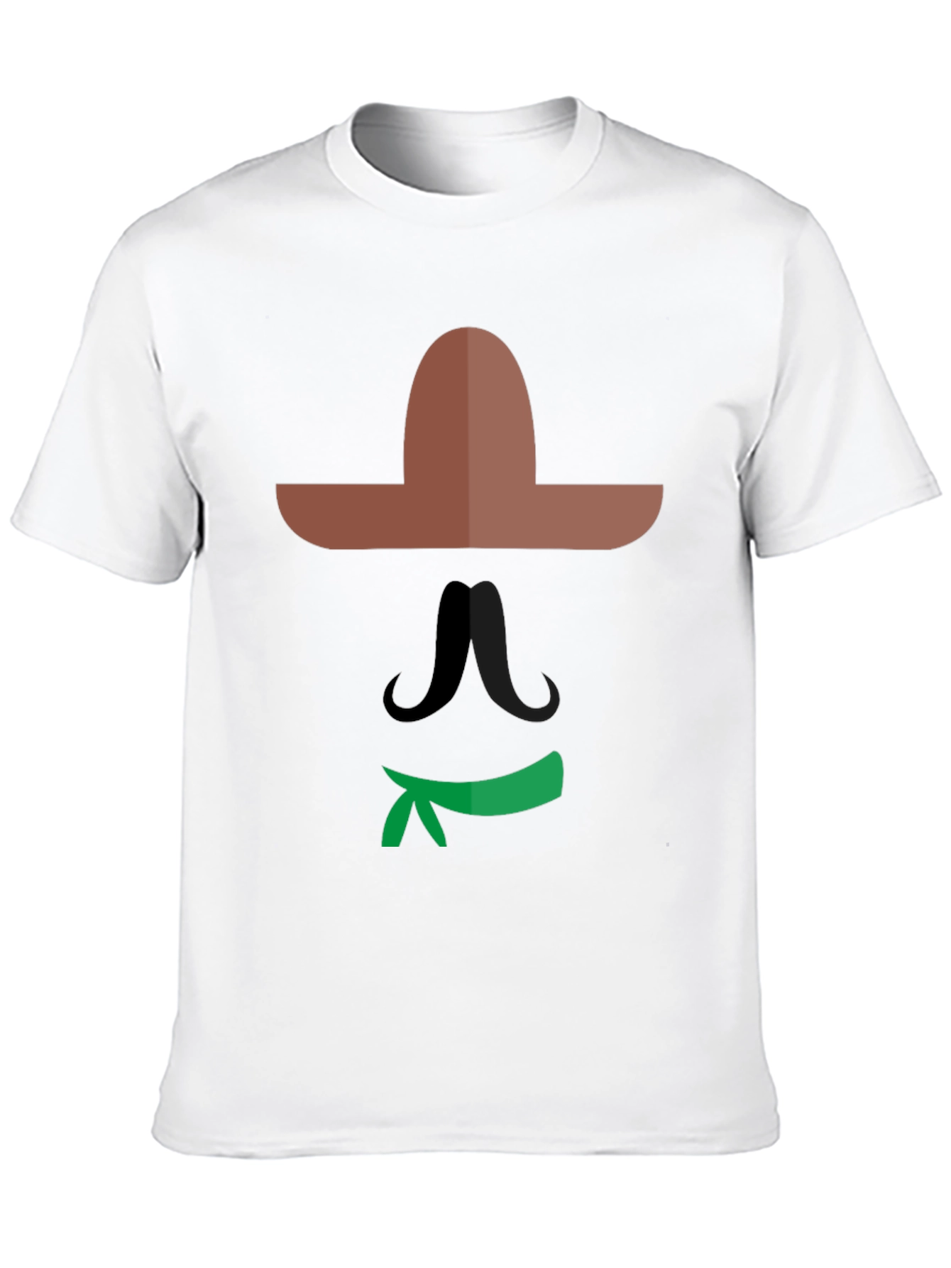 Mexican Graphic Tee - Black Cotton Shirt