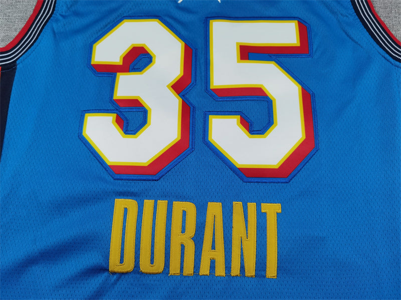 Men's Phoenix Suns Kevin Durant #35 Light Blue 2025 NBA All-Star Game Swingman Player Jerseys