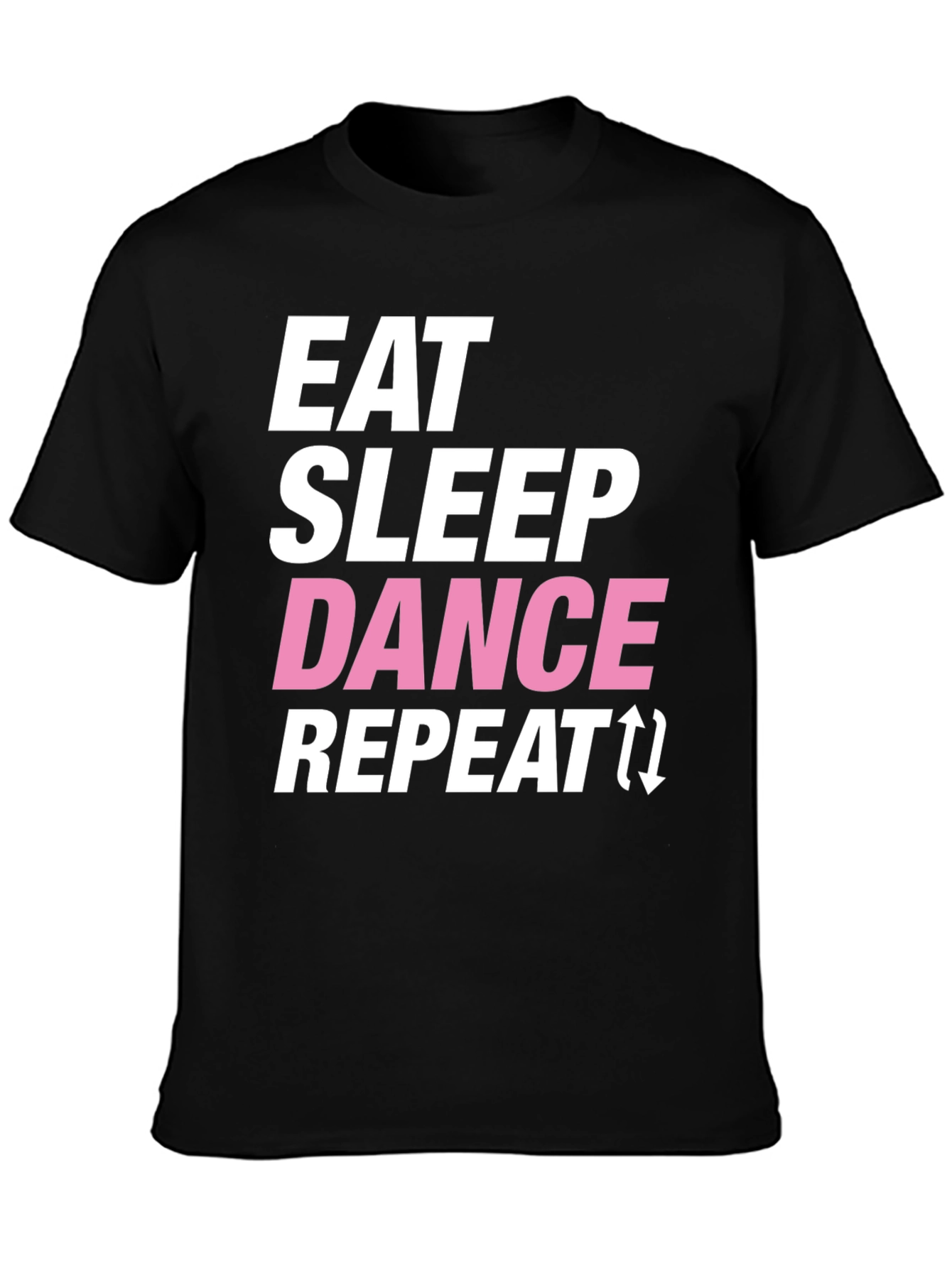 Eat Sleep Dance Repeat Graphic Tee