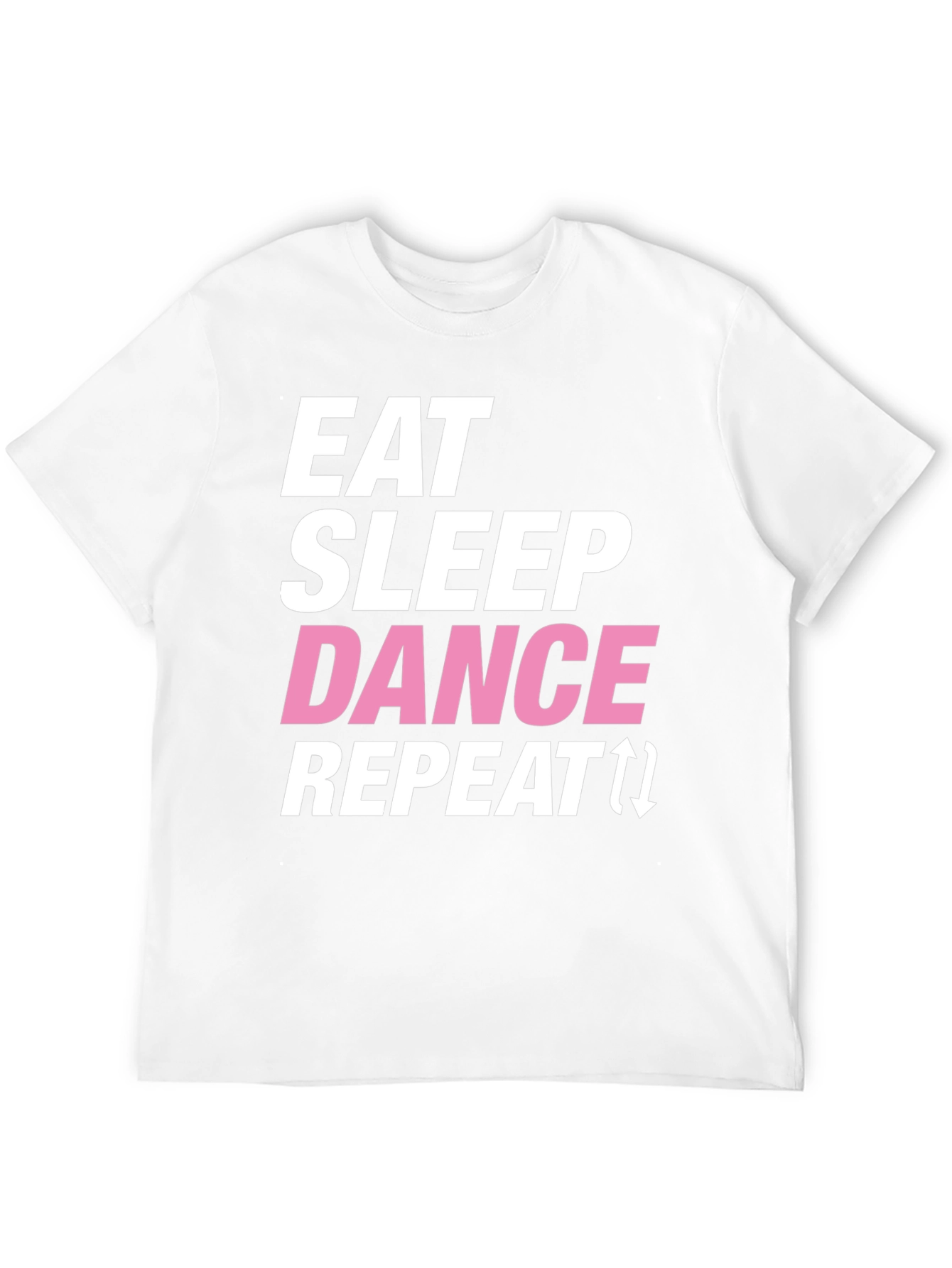 Eat Sleep Dance Repeat Graphic Tee