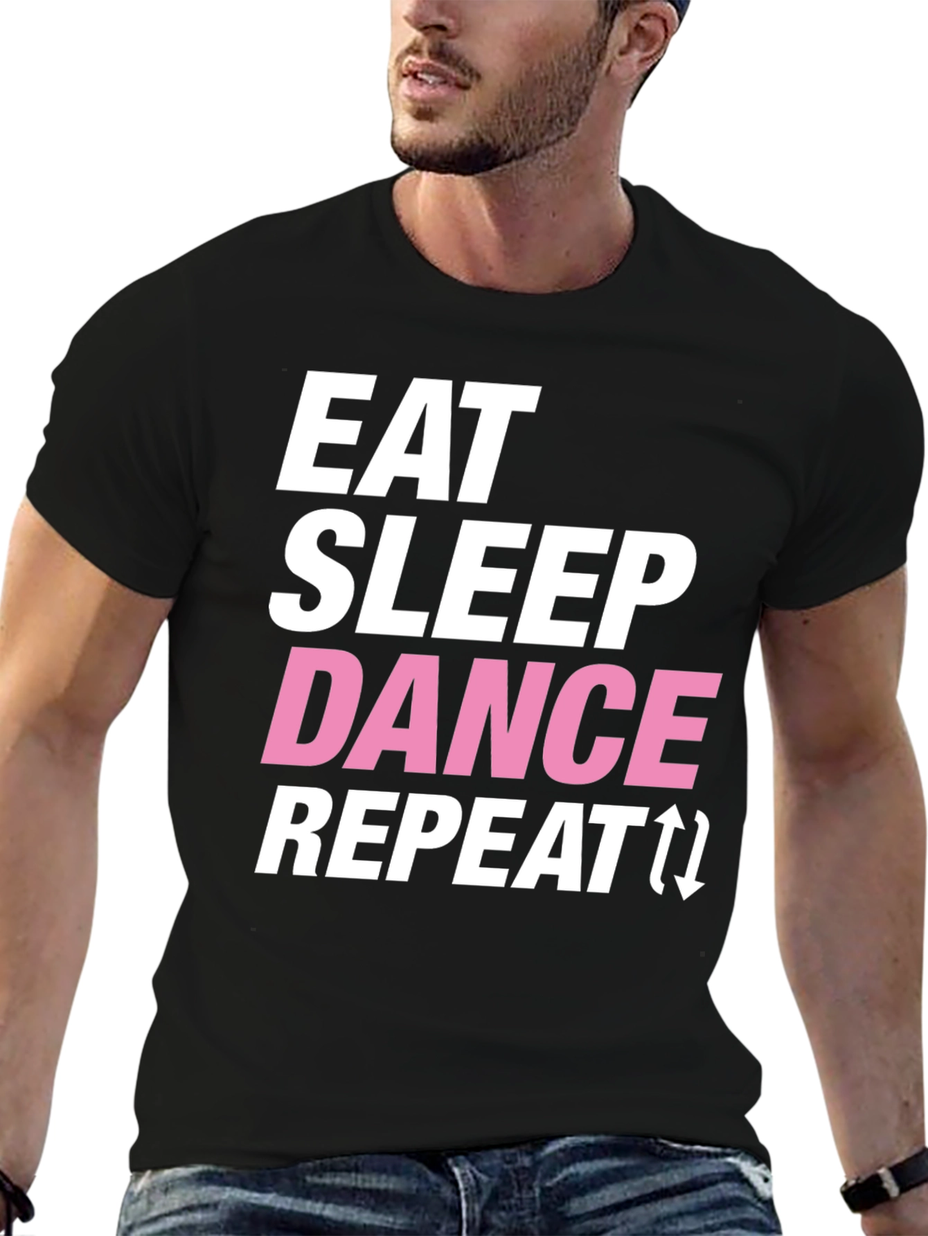 Eat Sleep Dance Repeat Graphic Tee