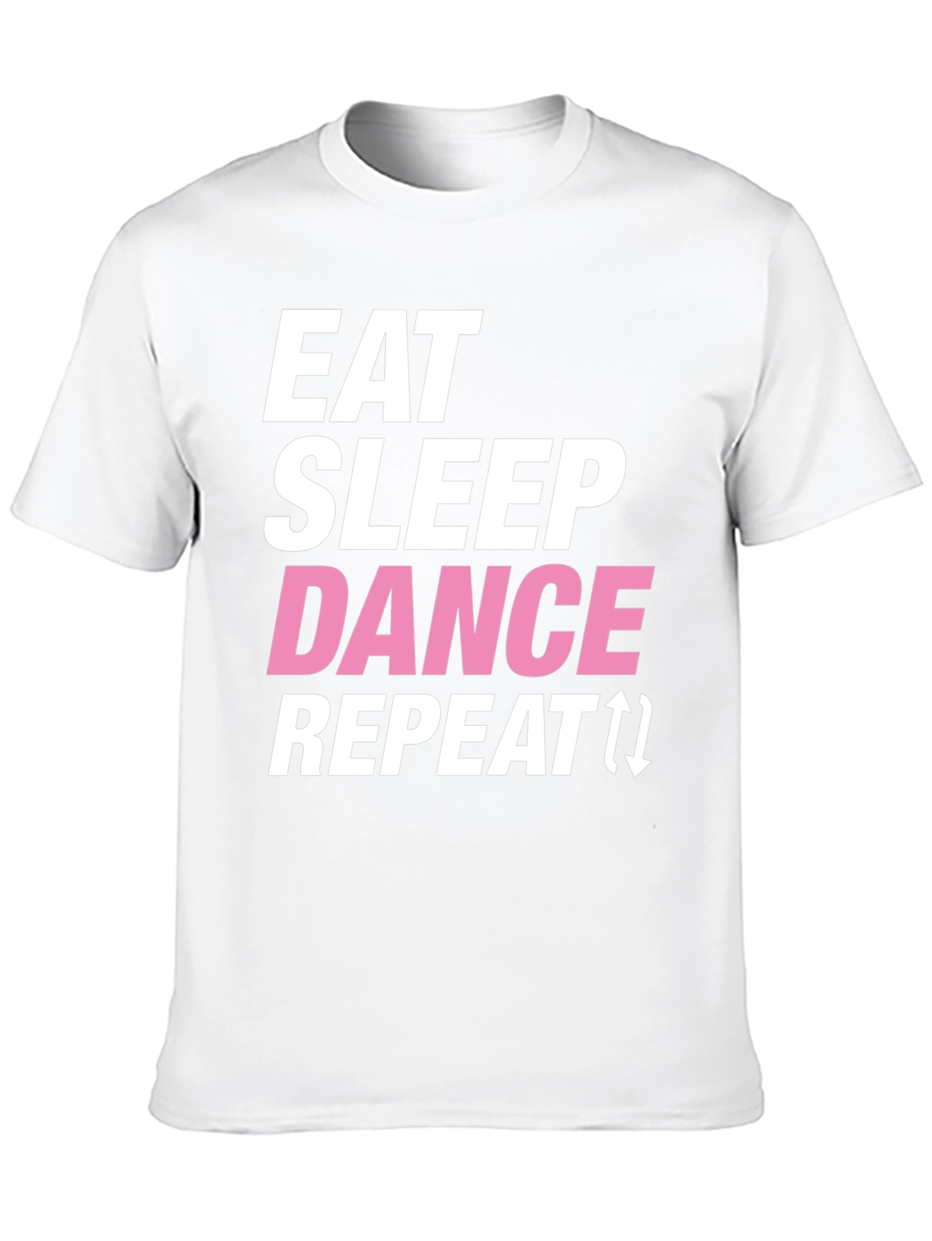 Eat Sleep Dance Repeat Graphic Tee