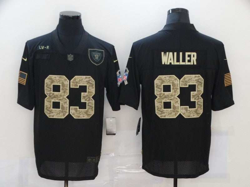 Men's Las Vegas Raiders Darren Waller #83 Black Game Jerseys