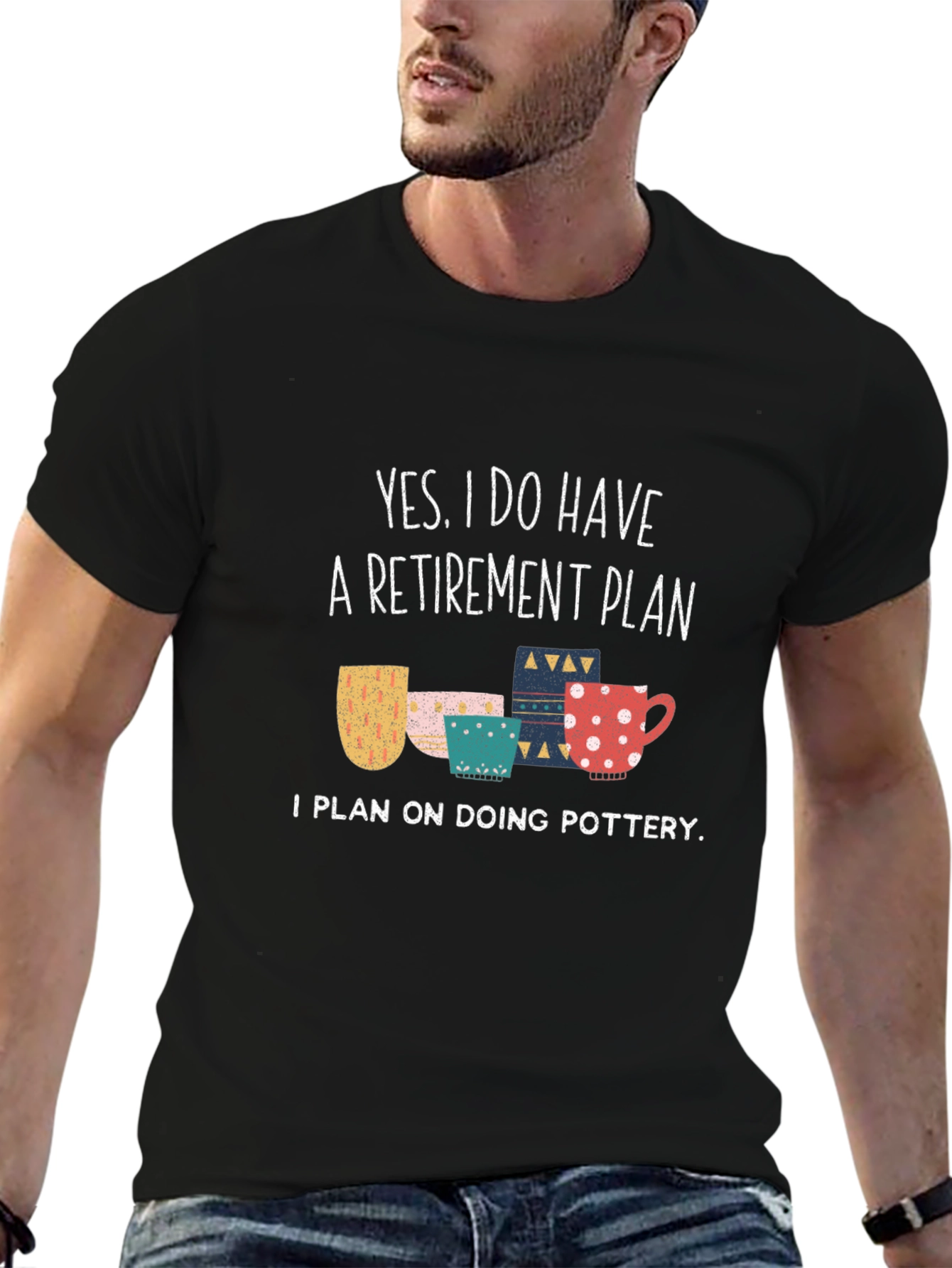 Funny Pottery Retirement Plan T-Shirt