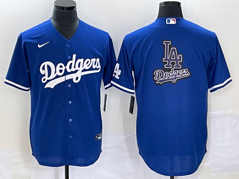 Men's Los Angeles Dodgers Blue Alternate Replica Team Jerseys