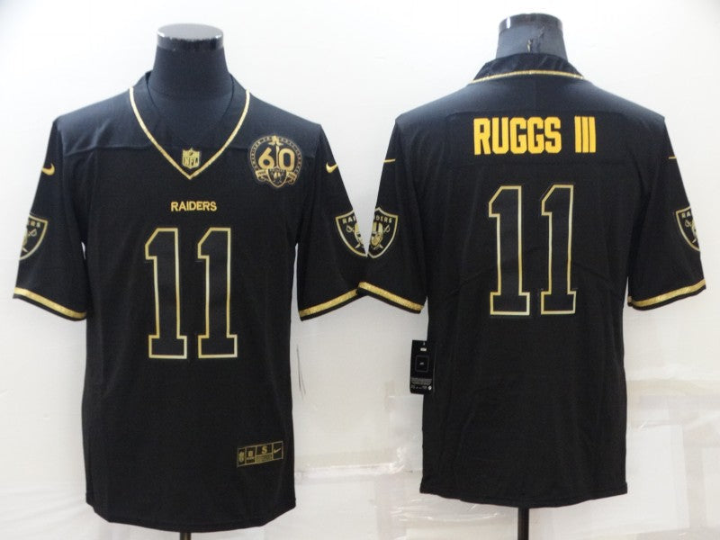 Men's Las Vegas Raiders Henry Ruggs III #11 Black Game Jerseys