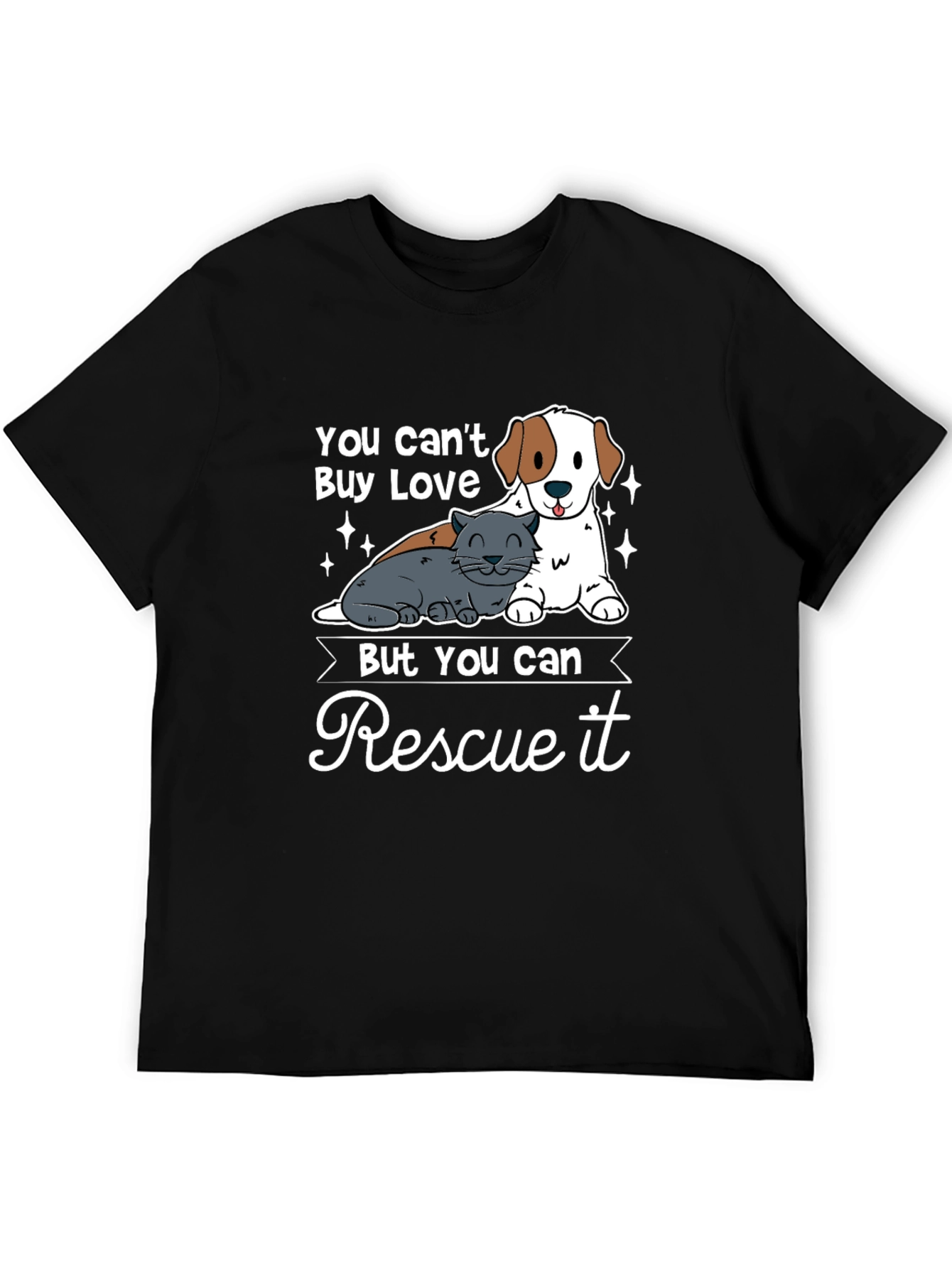 Rescue Pet T-Shirt: Adopt Dont Shop!