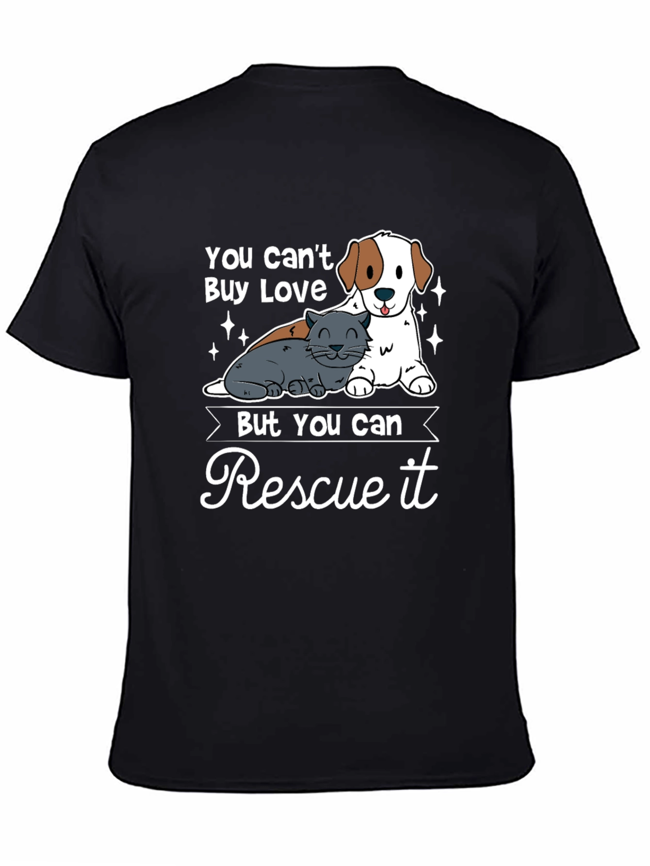 Rescue Pet T-Shirt: Adopt Dont Shop!