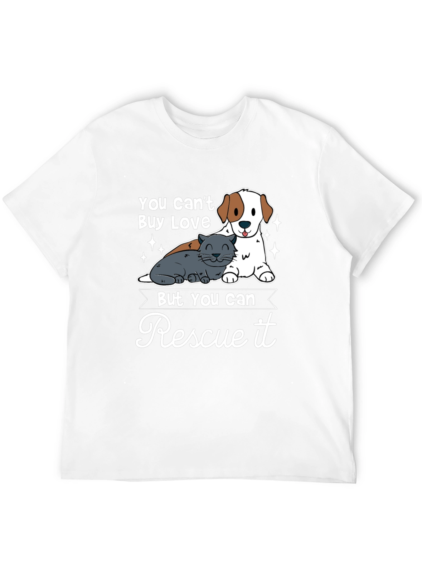 Rescue Pet T-Shirt: Adopt Dont Shop!