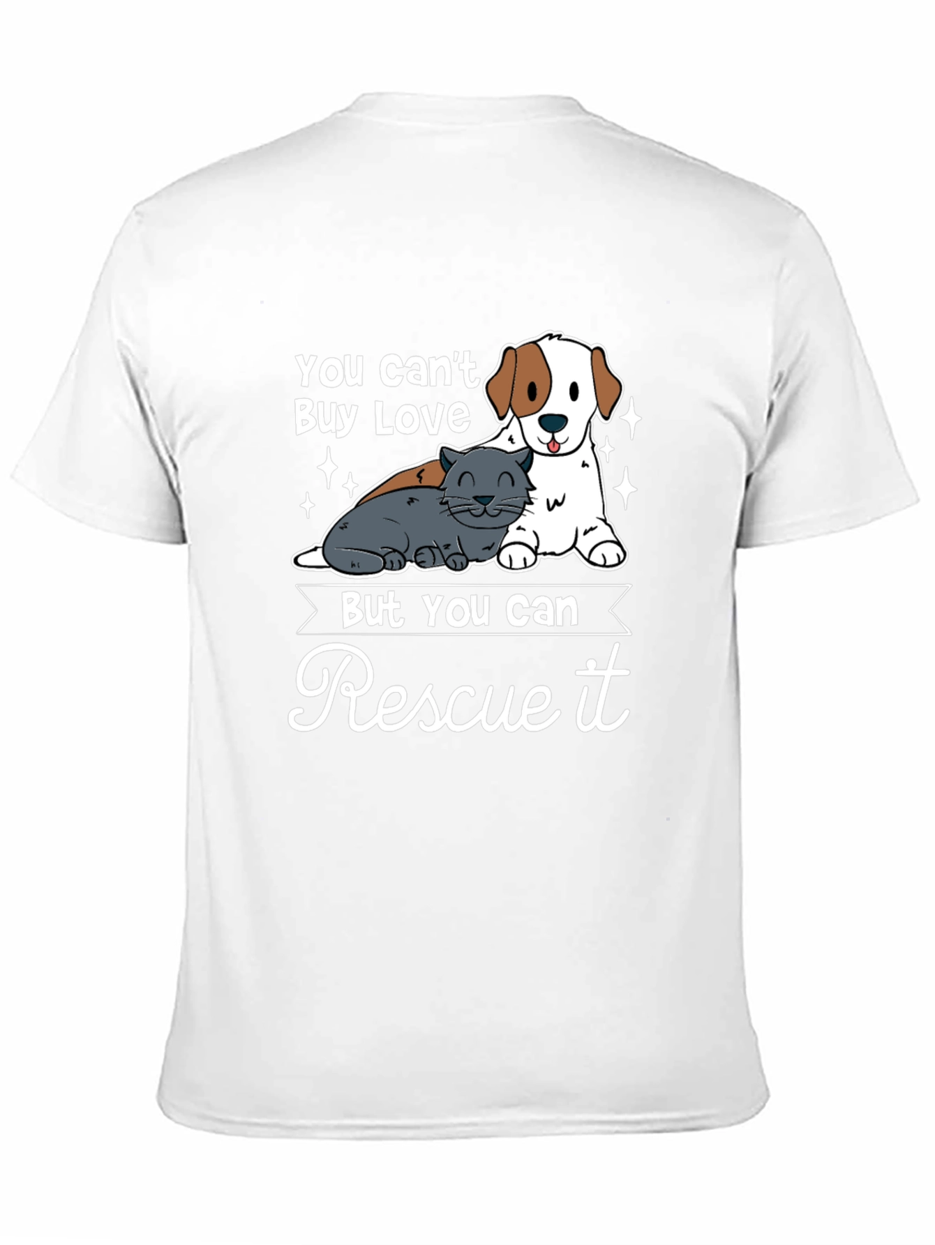 Rescue Pet T-Shirt: Adopt Dont Shop!