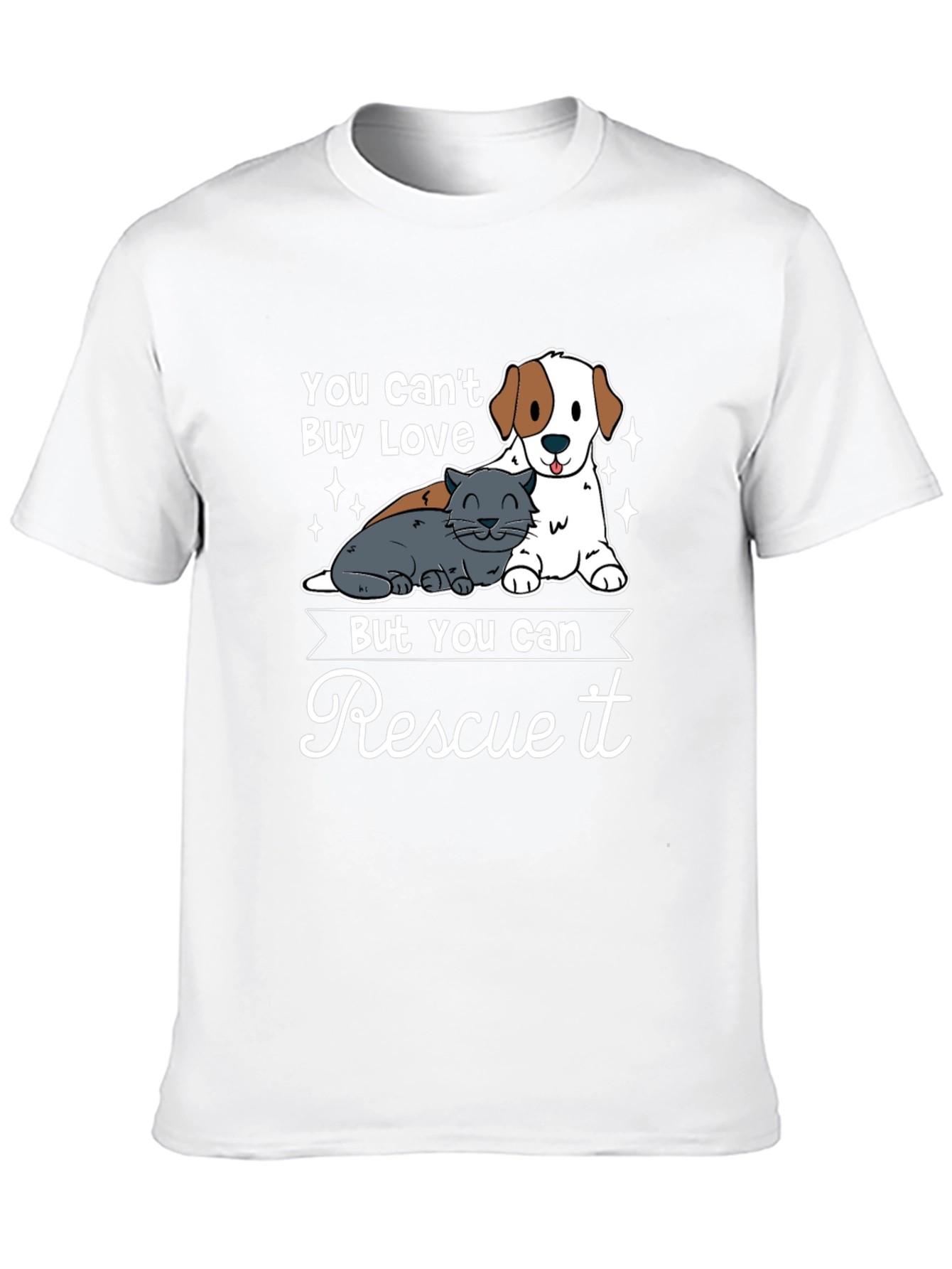 Rescue Pet T-Shirt: Adopt Dont Shop!