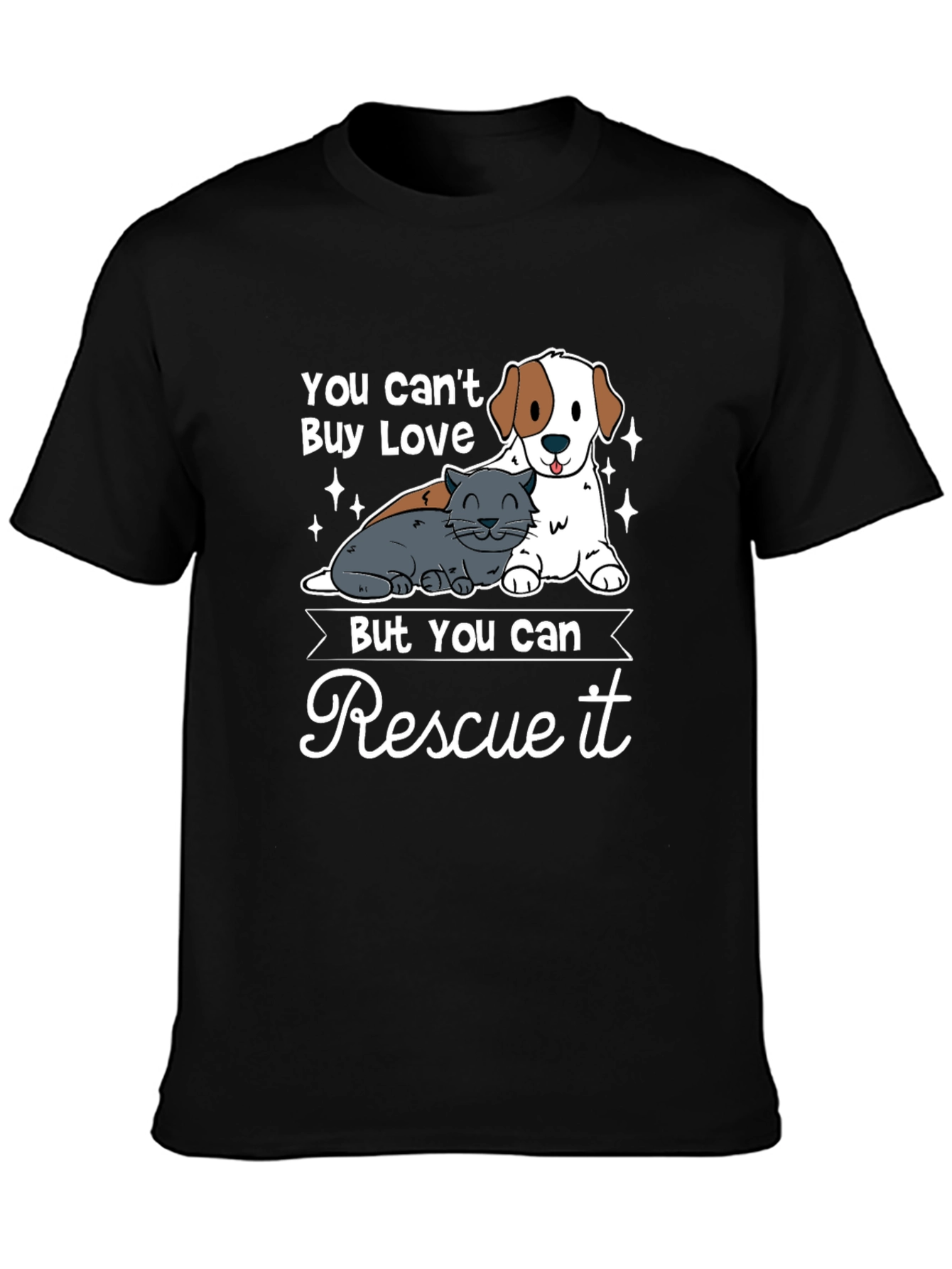 Rescue Pet T-Shirt: Adopt Dont Shop!