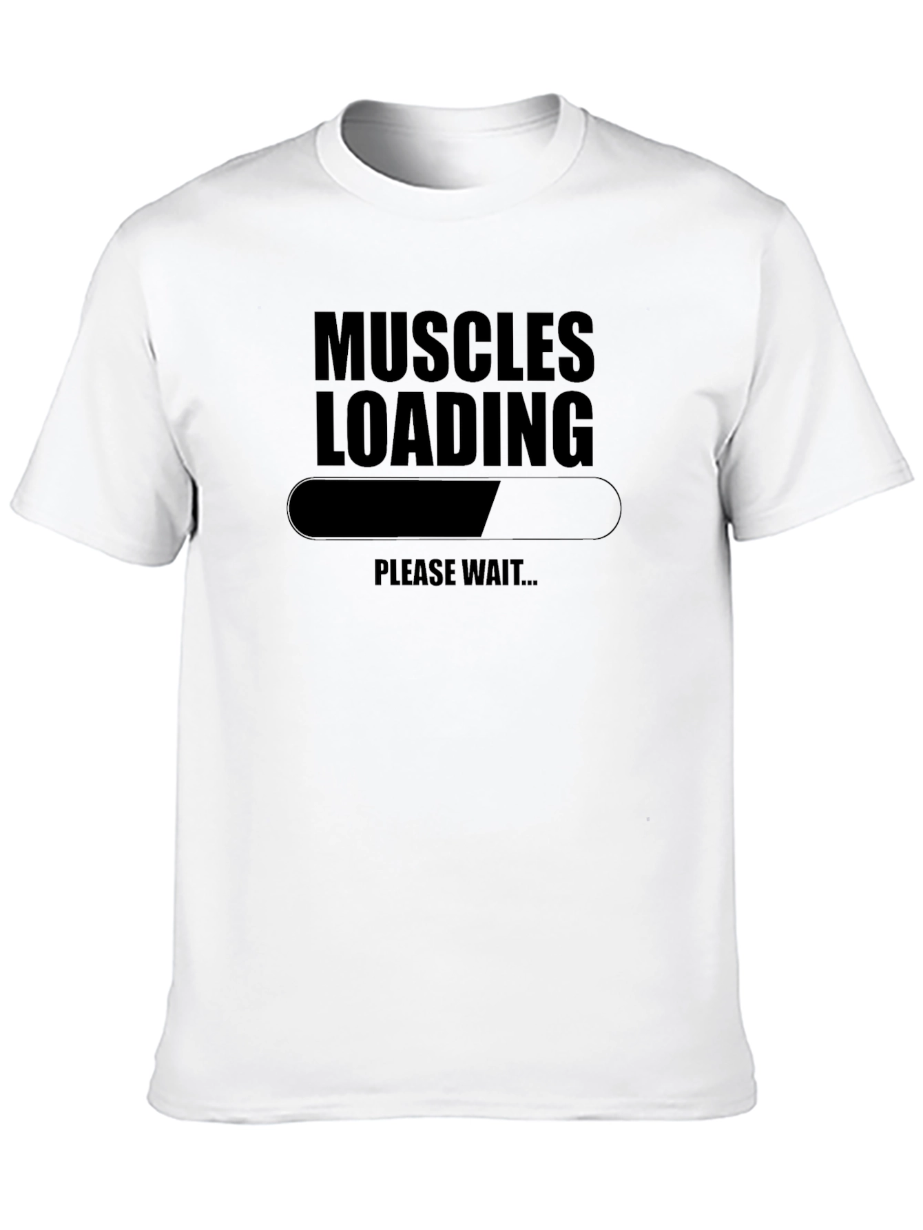 Muscles Loading T-Shirt - Gym Humor Tee