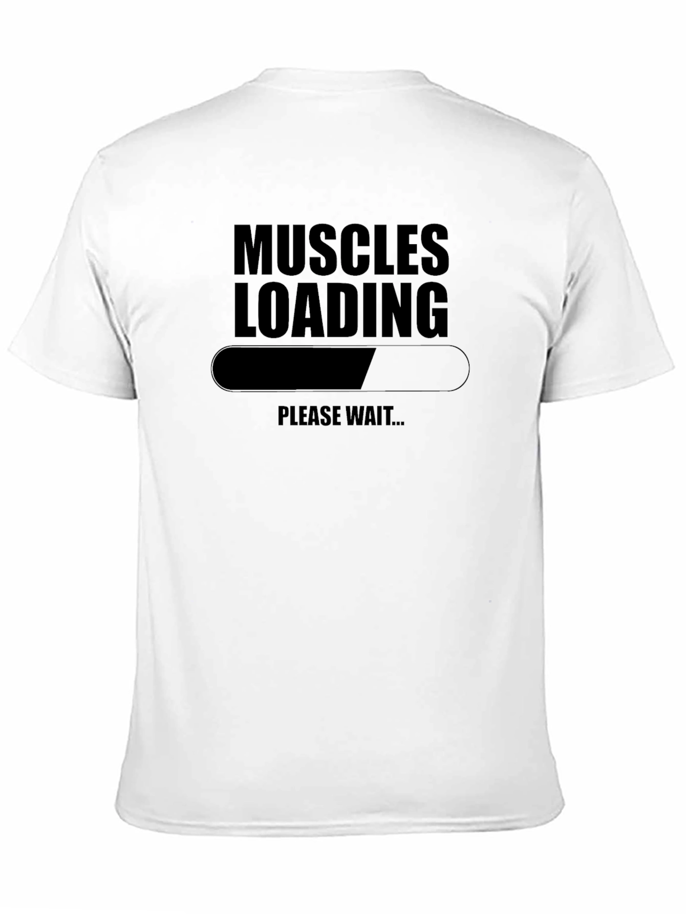 Muscles Loading T-Shirt - Gym Humor Tee