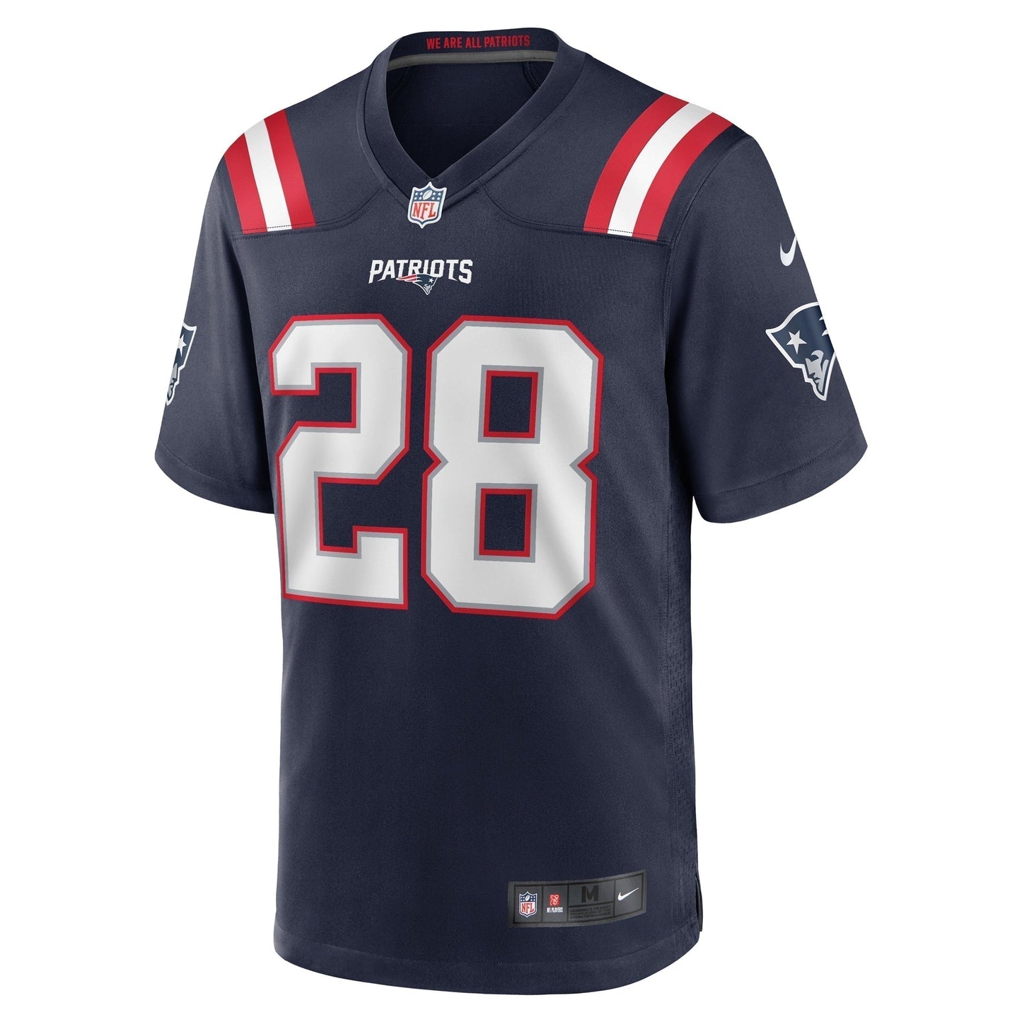 Ameer Speed New England Patriots Nike Team Game Jersey -  Navy