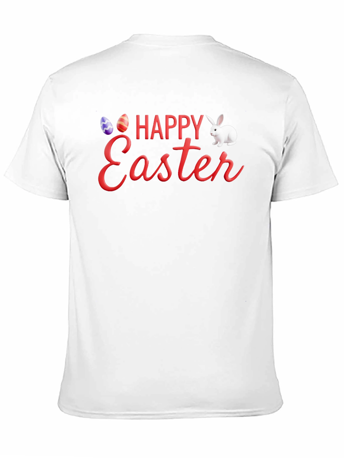 Happy Easter Black T-Shirt