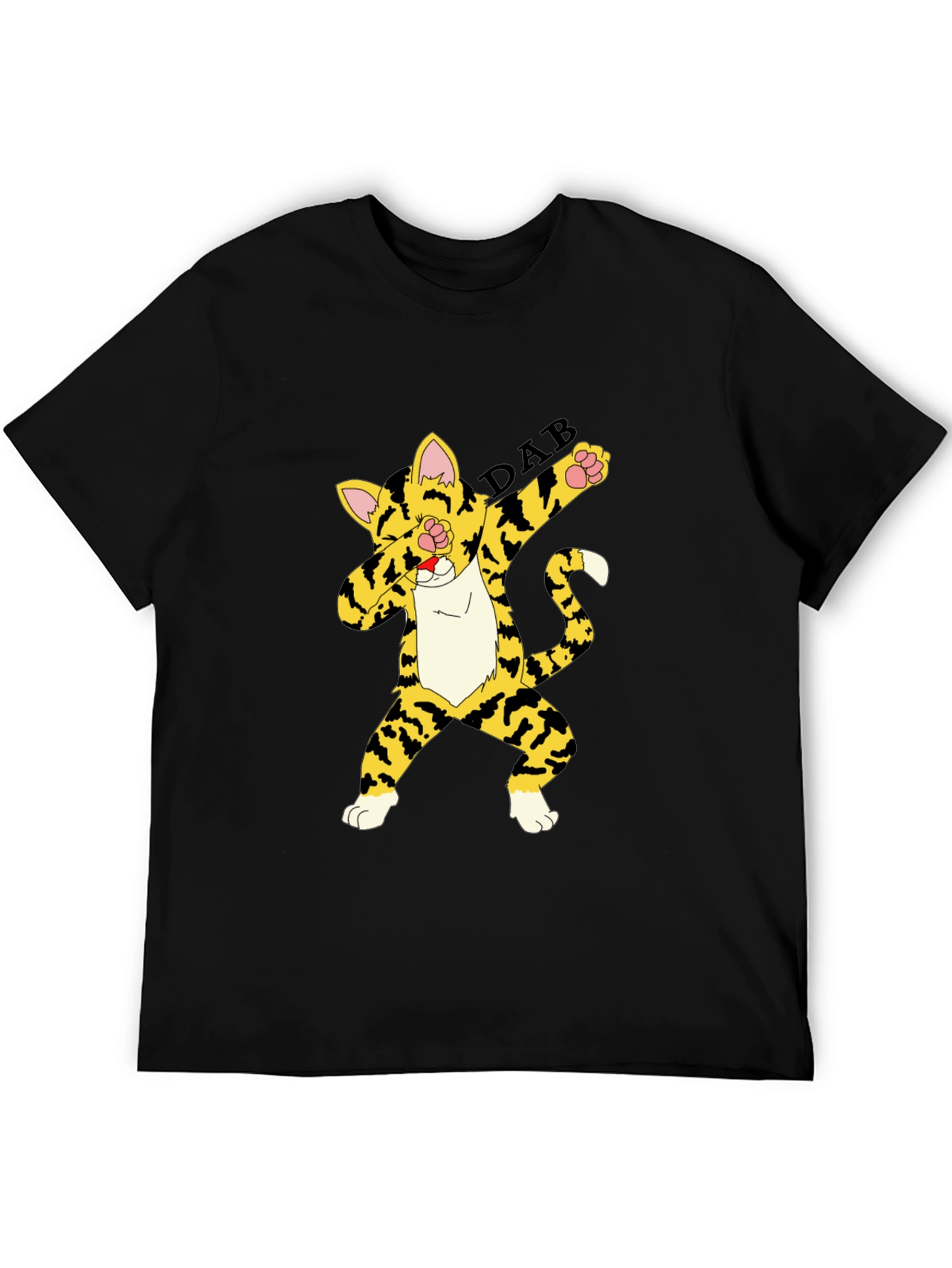 Dabbing Cat T-Shirt - Cool Graphic Tee