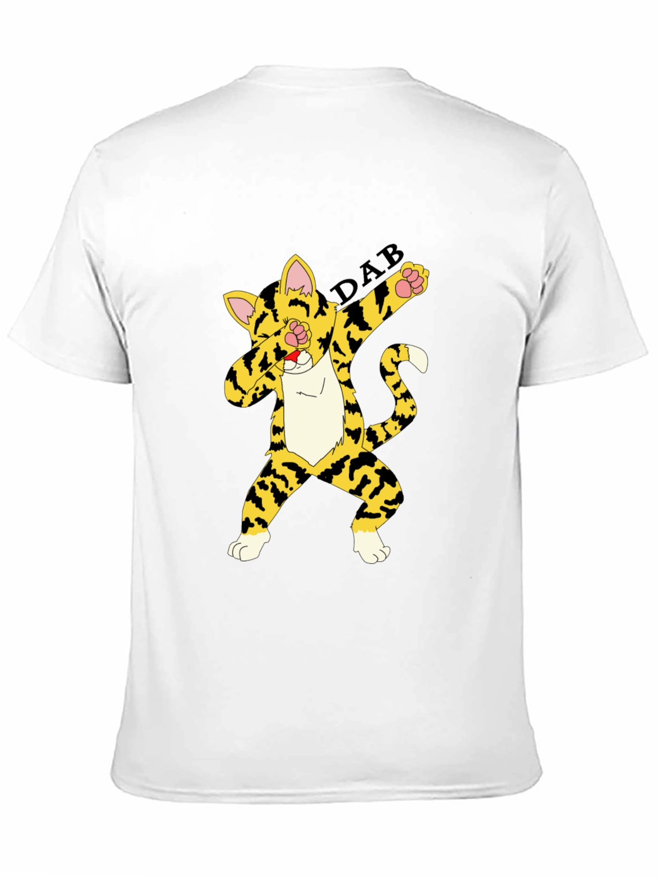 Dabbing Cat T-Shirt - Cool Graphic Tee