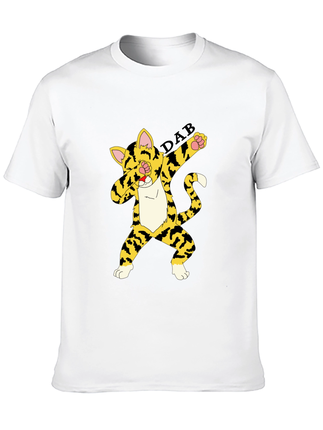 Dabbing Cat T-Shirt - Cool Graphic Tee