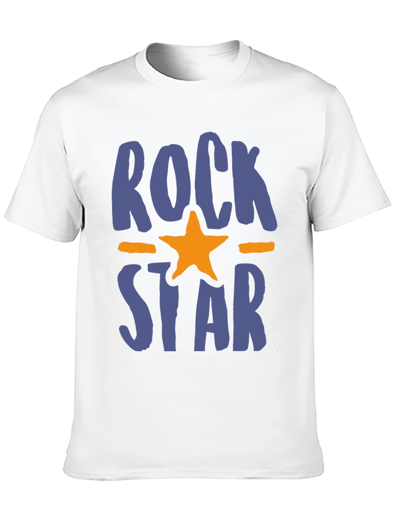 Rockstar Graphic Tee - Trendy Casual T-Shirt
