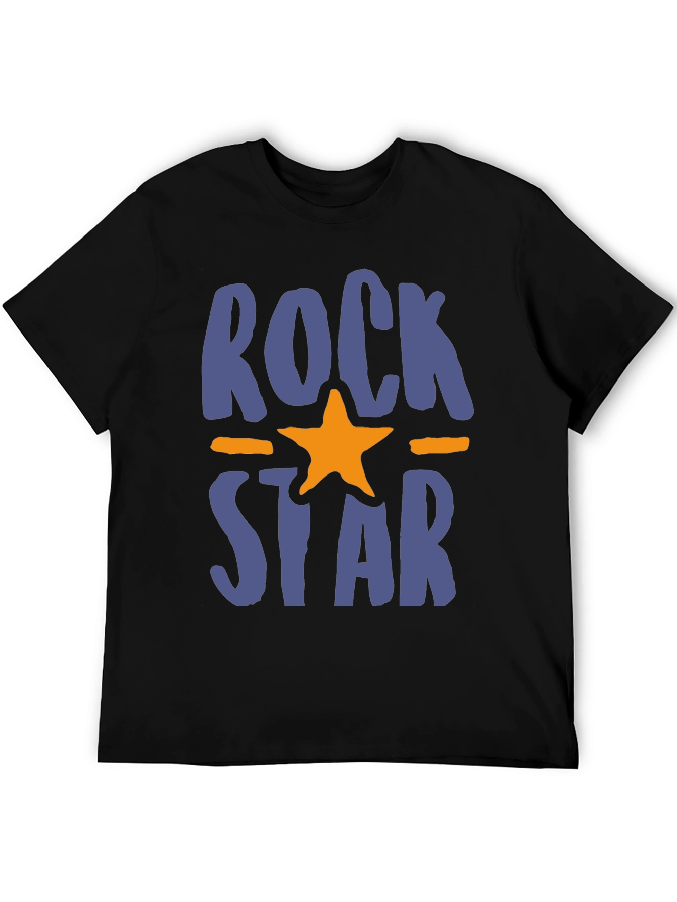 Rockstar Graphic Tee - Trendy Casual T-Shirt