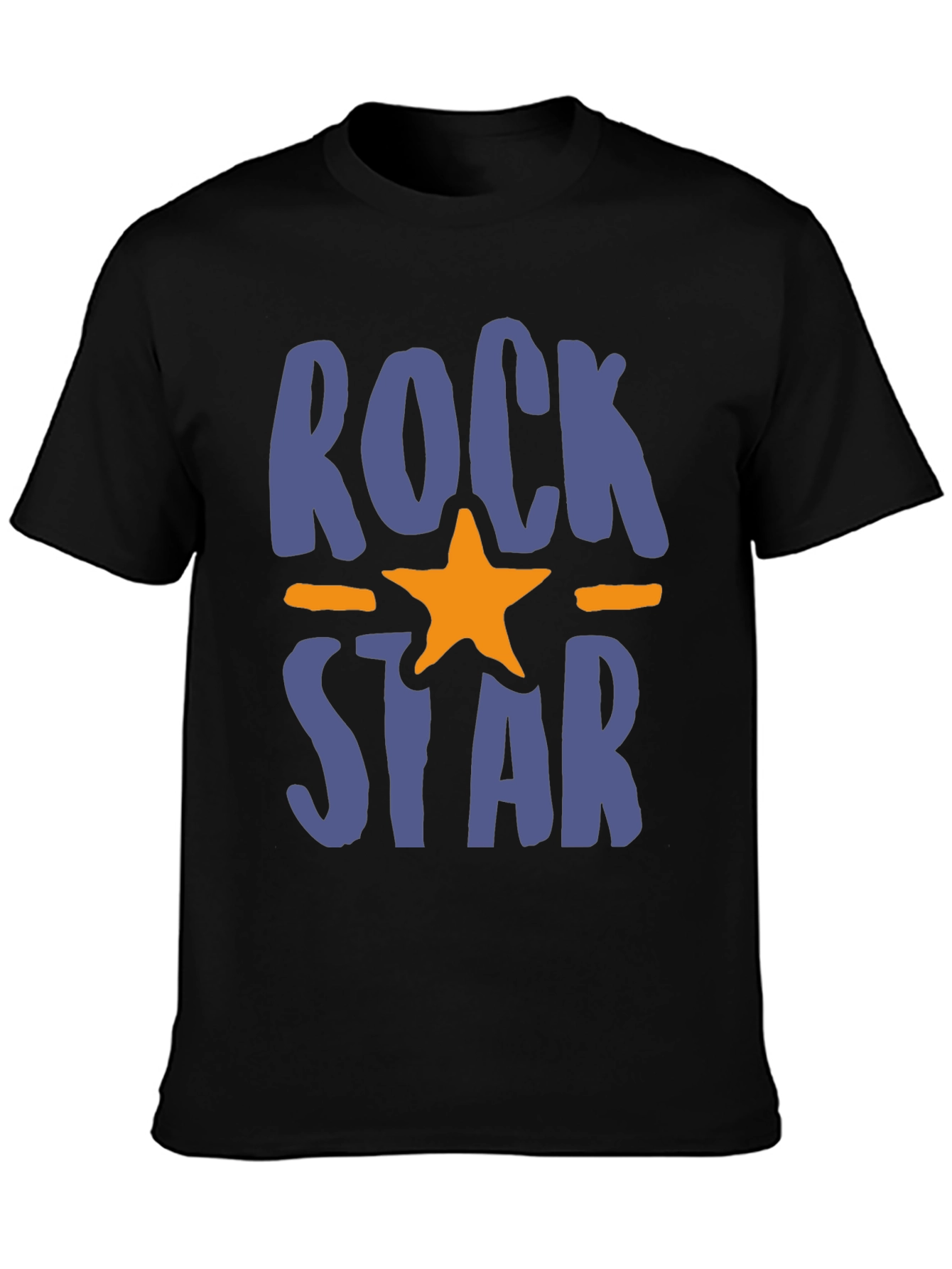 Rockstar Graphic Tee - Trendy Casual T-Shirt