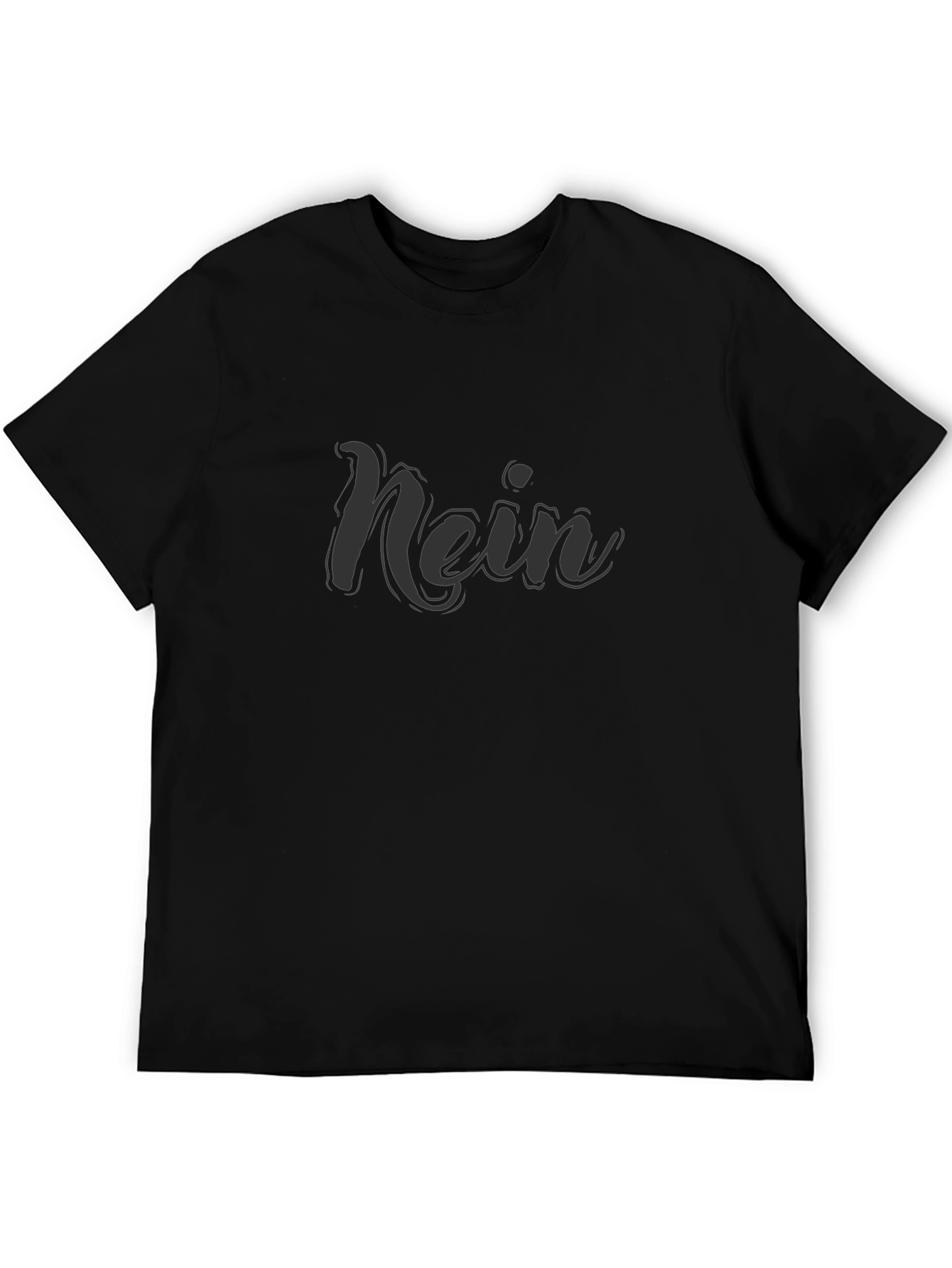 Nein Graphic Tee - Stylish German Slogan T-Shirt