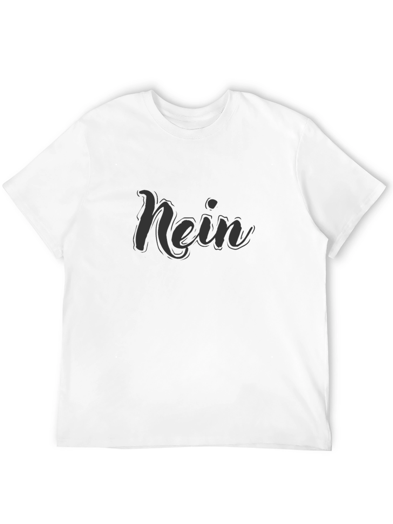 Nein Graphic Tee - Stylish German Slogan T-Shirt