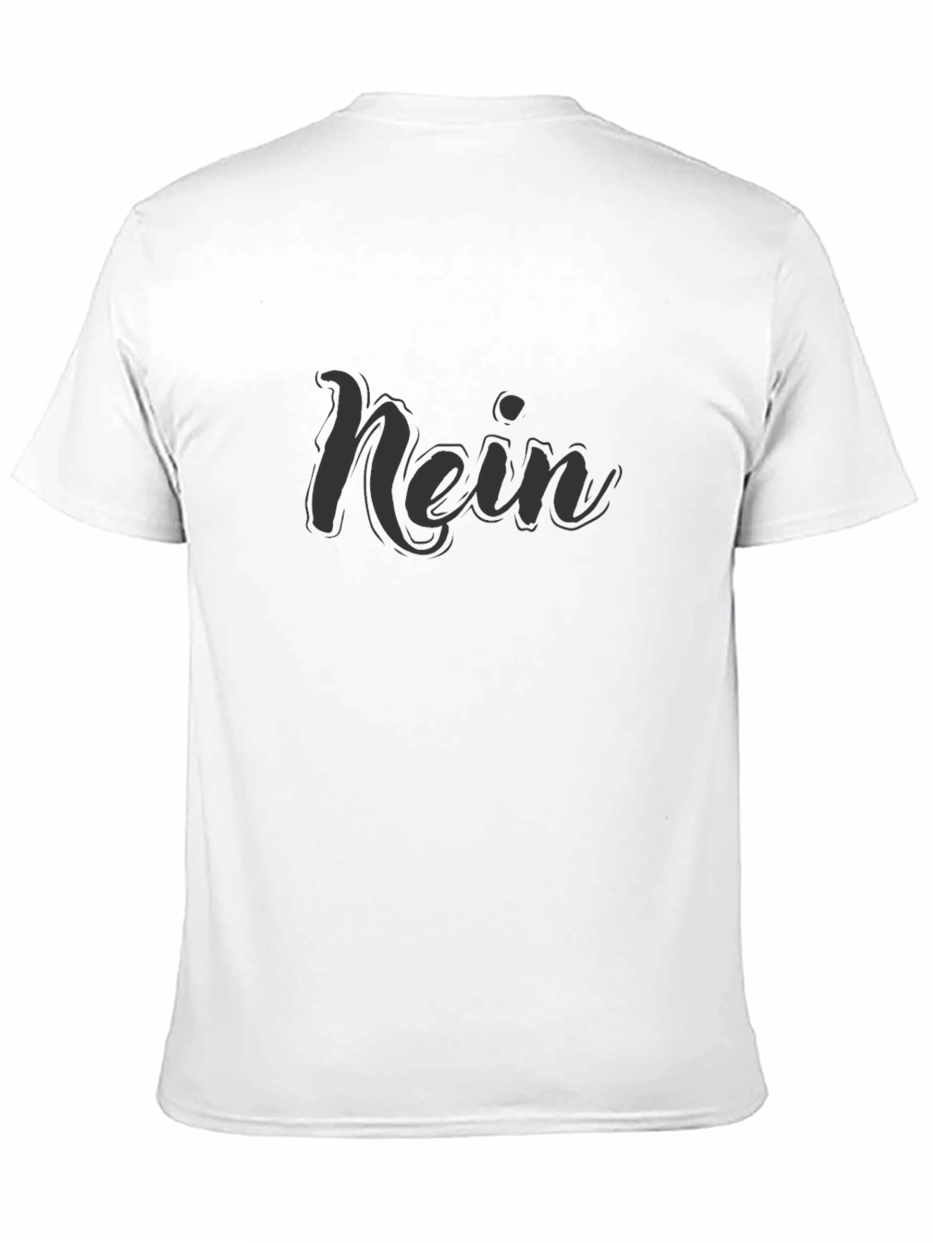 Nein Graphic Tee - Stylish German Slogan T-Shirt