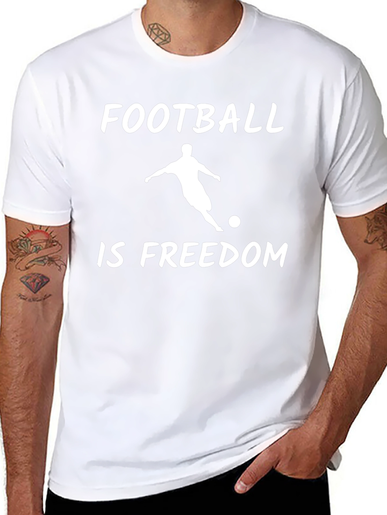 Football is Freedom Graphic Tee