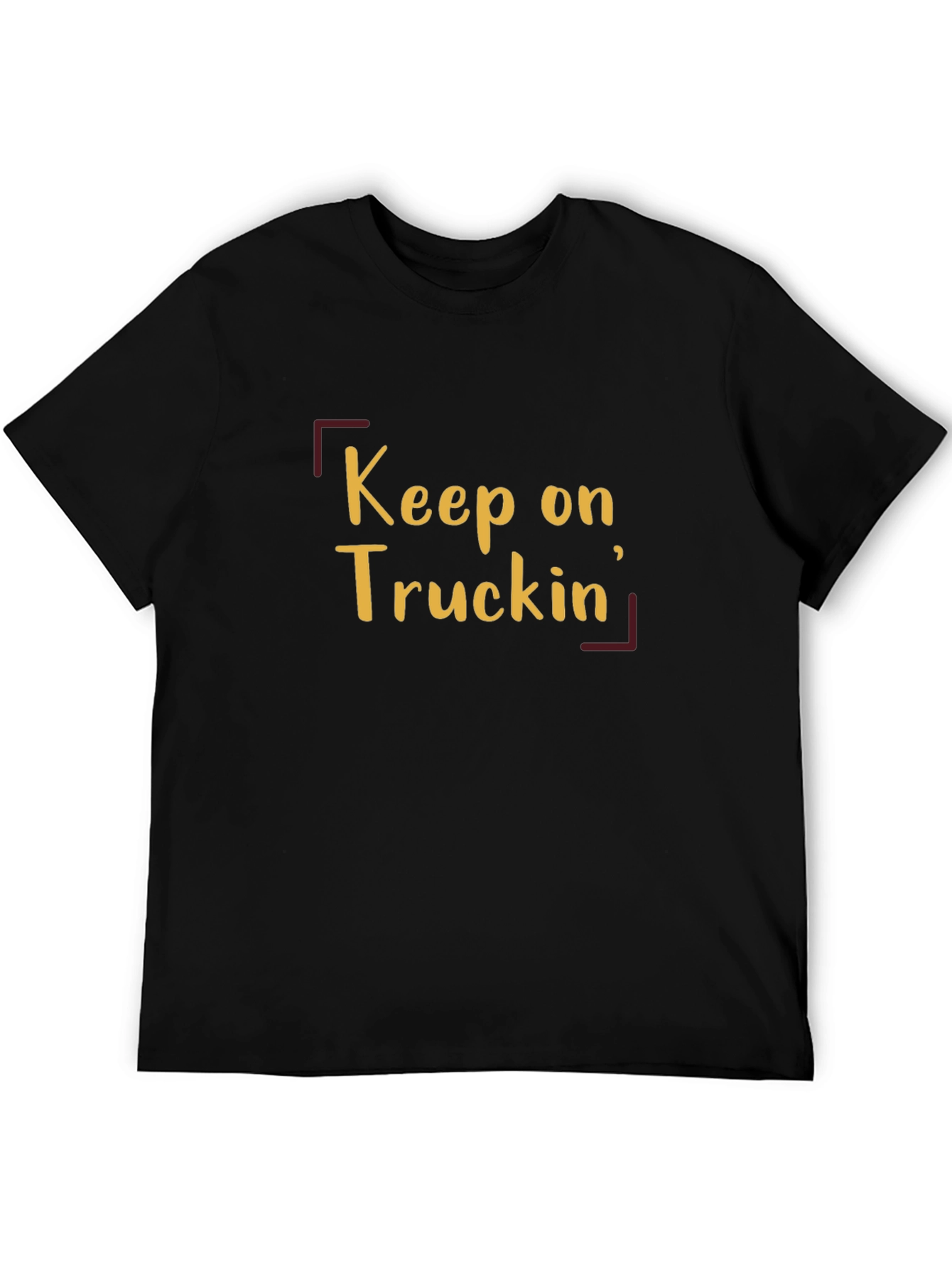 Keep On Truckin Graphic Tee - Black