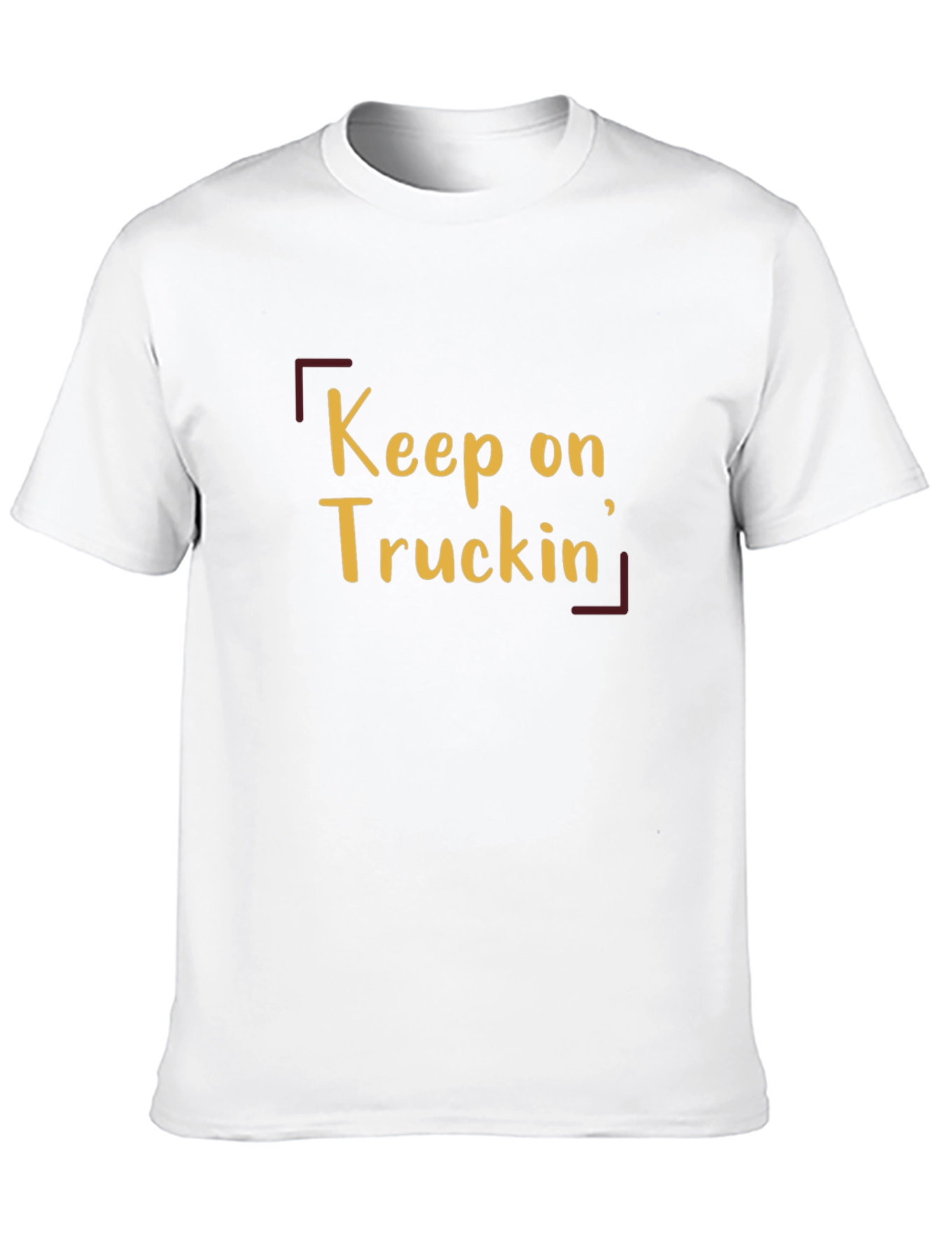 Keep On Truckin Graphic Tee - Black