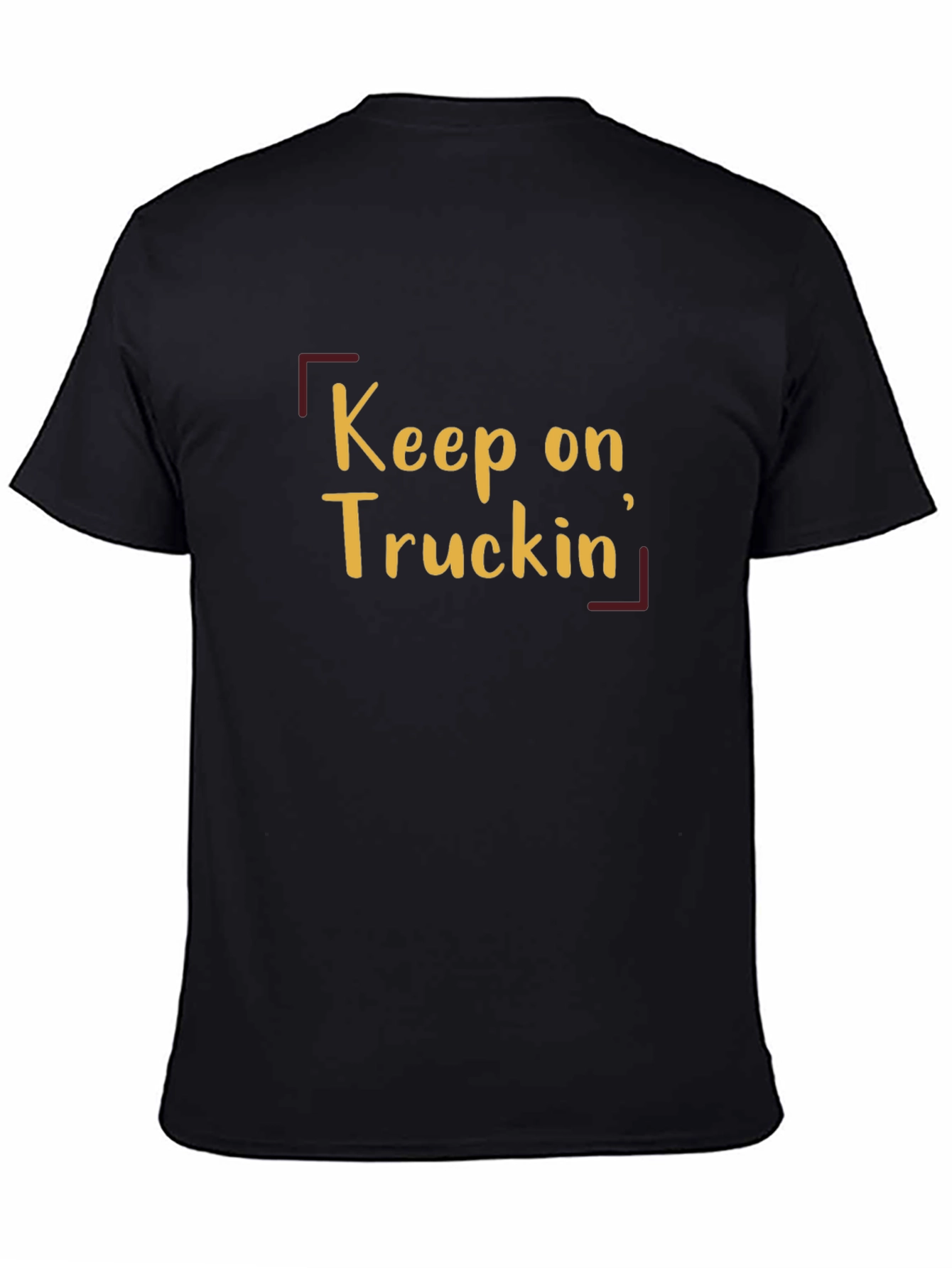 Keep On Truckin Graphic Tee - Black