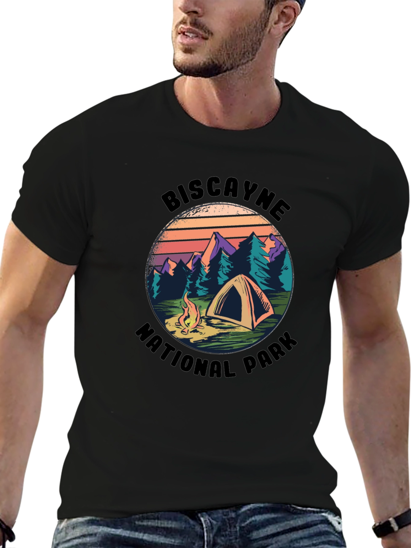Biscayne National Park Camping Graphic Tee