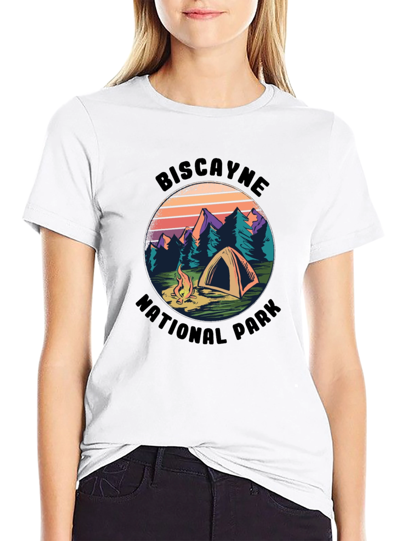 Biscayne National Park Camping Graphic Tee