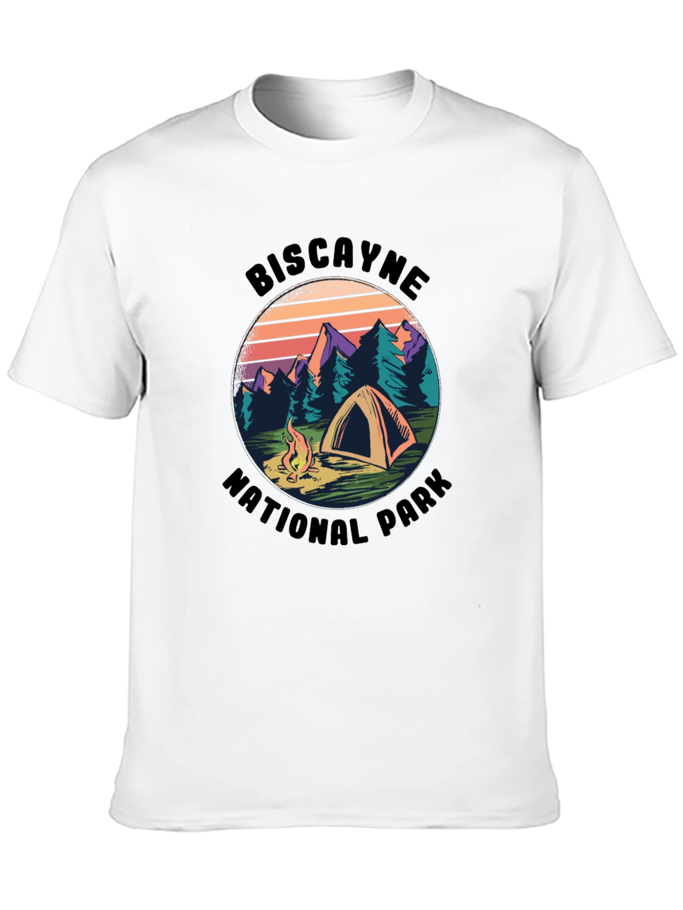 Biscayne National Park Camping Graphic Tee